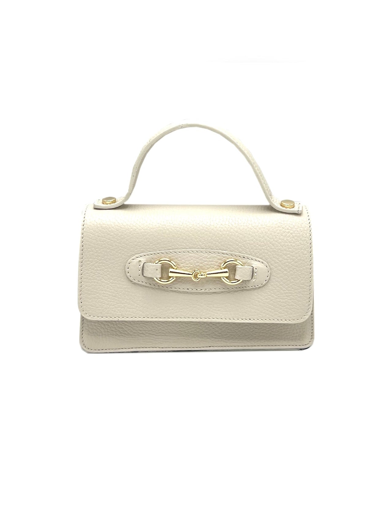 Women's Genuine Leather Handbag with Chain, Made in Italy, art. 112569New