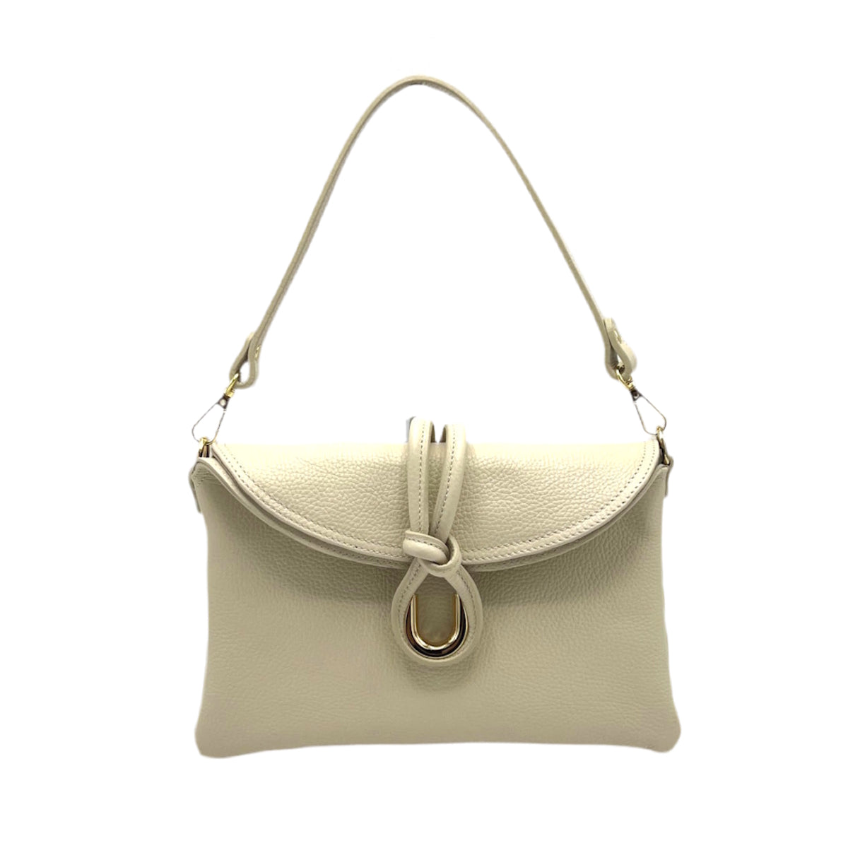 Genuine leather shoulder bag, Made in Italy, art. 112651