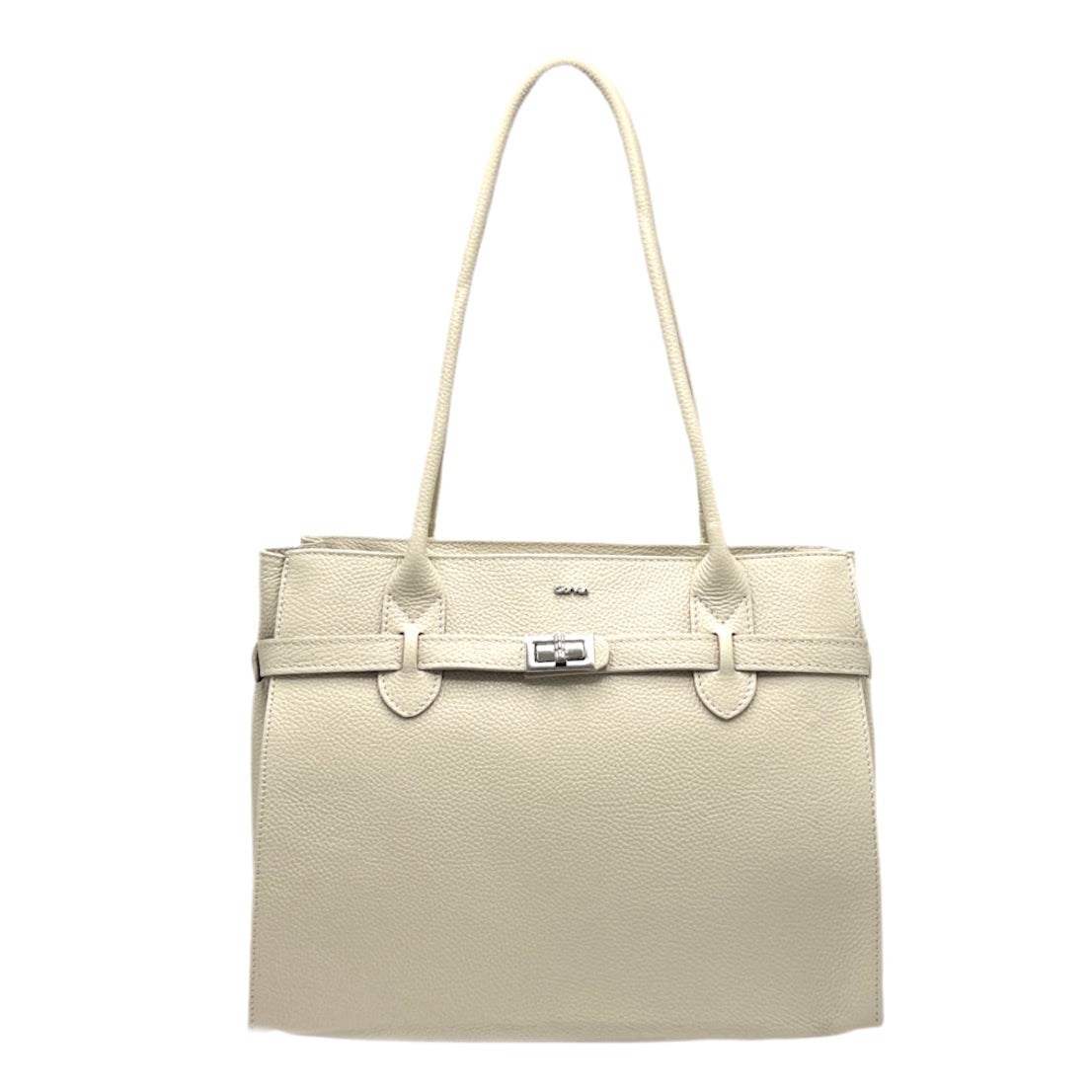 Genuine leather shoulder bag, Made in Italy, art. 112429GV