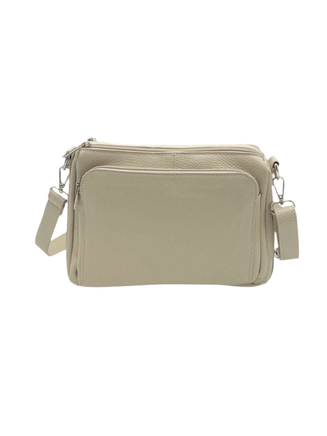 Genuine leather shoulder bag, Made in Italy, art. 112650