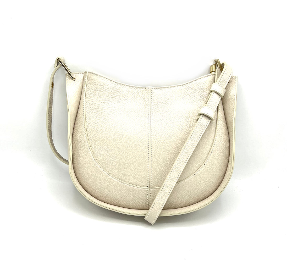 Genuine leather shoulder bag, Made in Italy, art. 112555