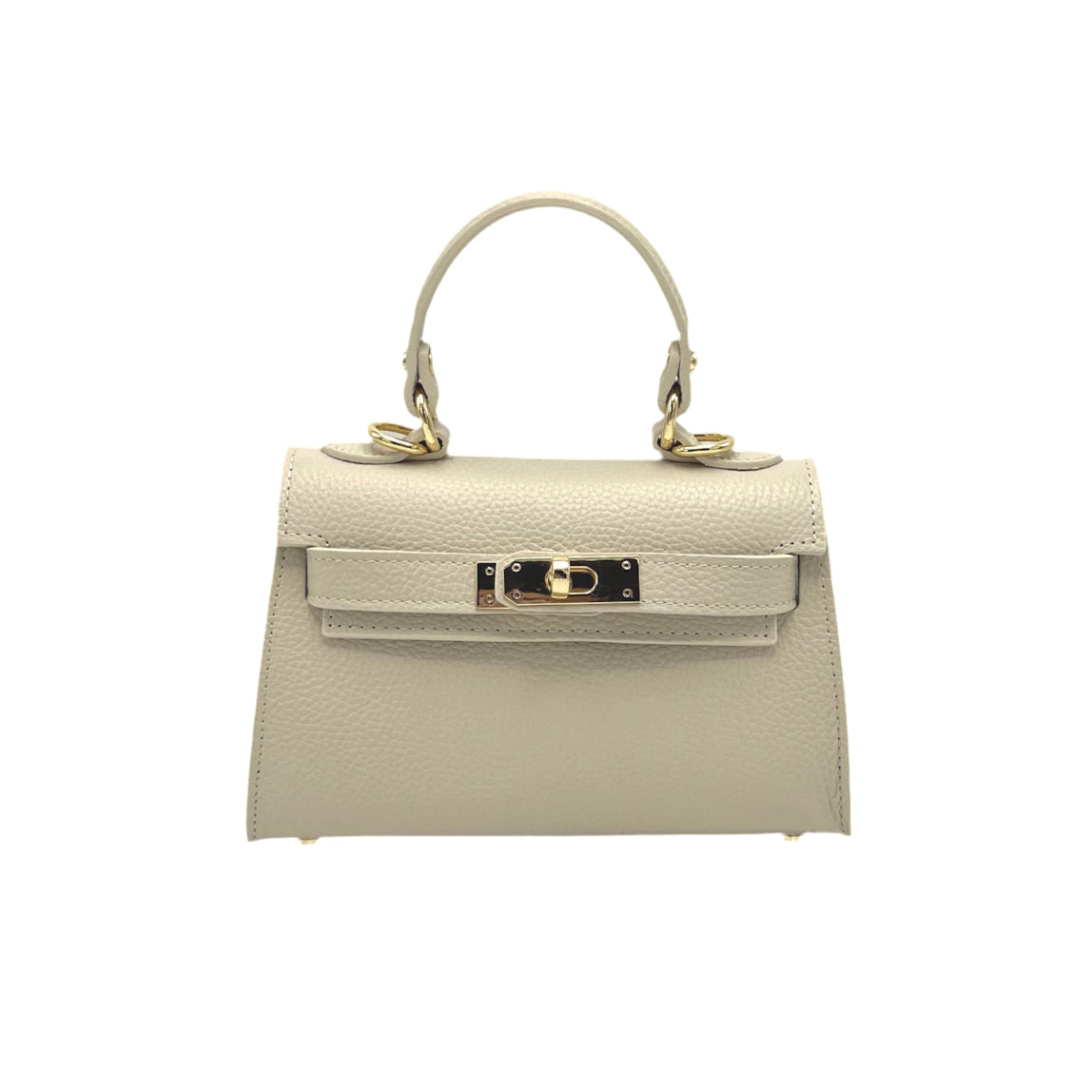 Genuine leather shoulder bag, Made in Italy, art. 112609