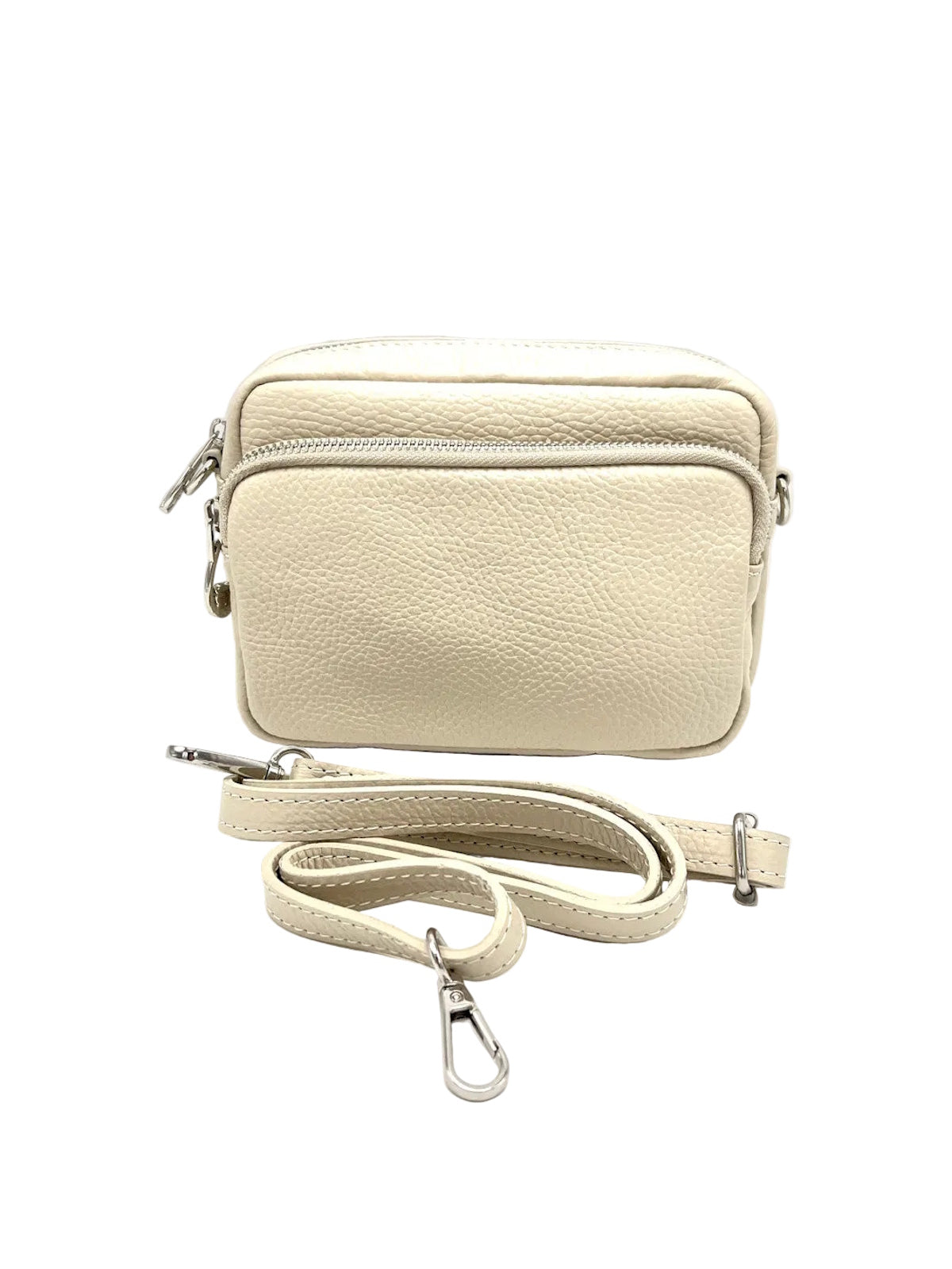 Women's Genuine Leather Shoulder Bag, Small Size, Made in Italy, art. 112424