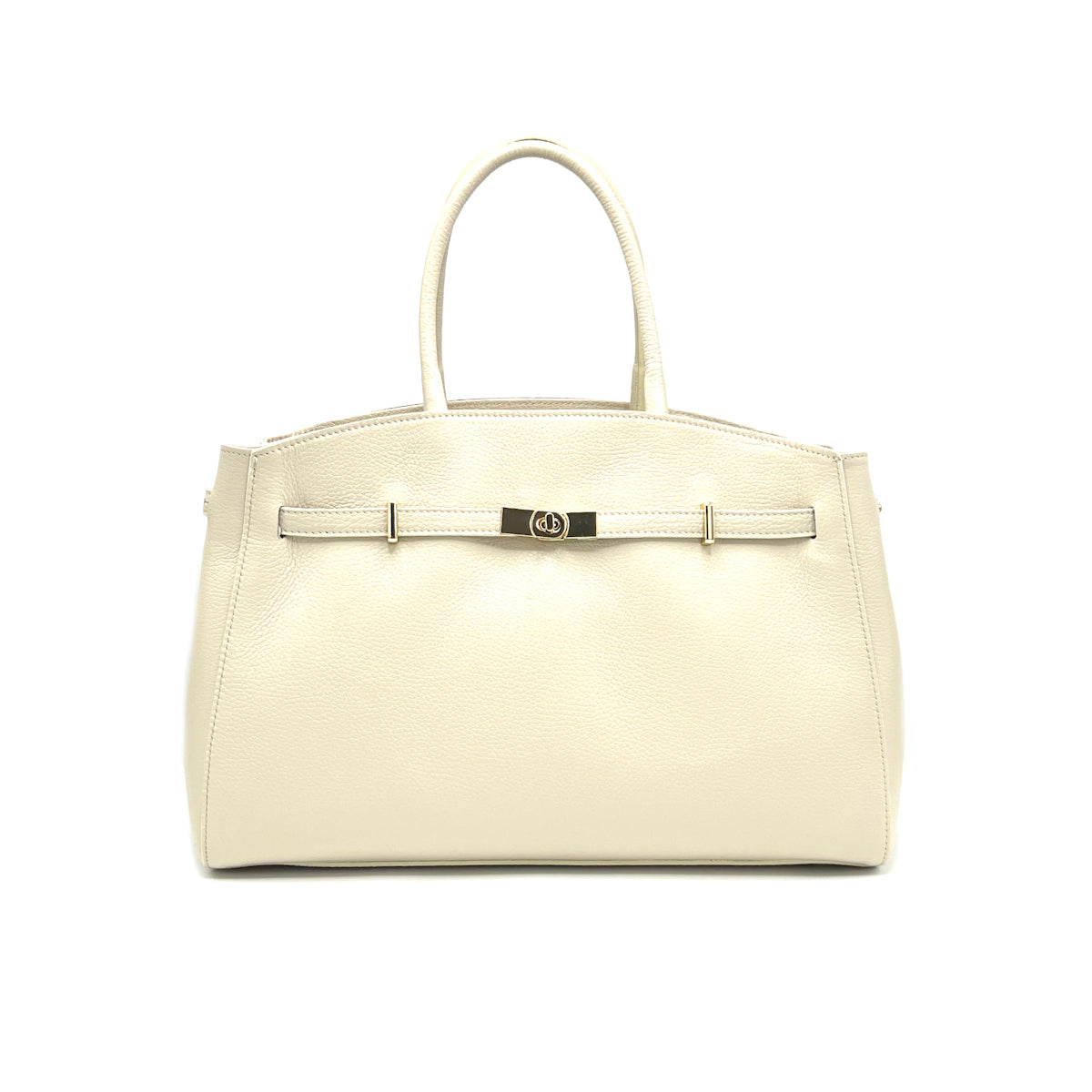 Genuine leather hand bag XL, Made in Italy, art. 112644