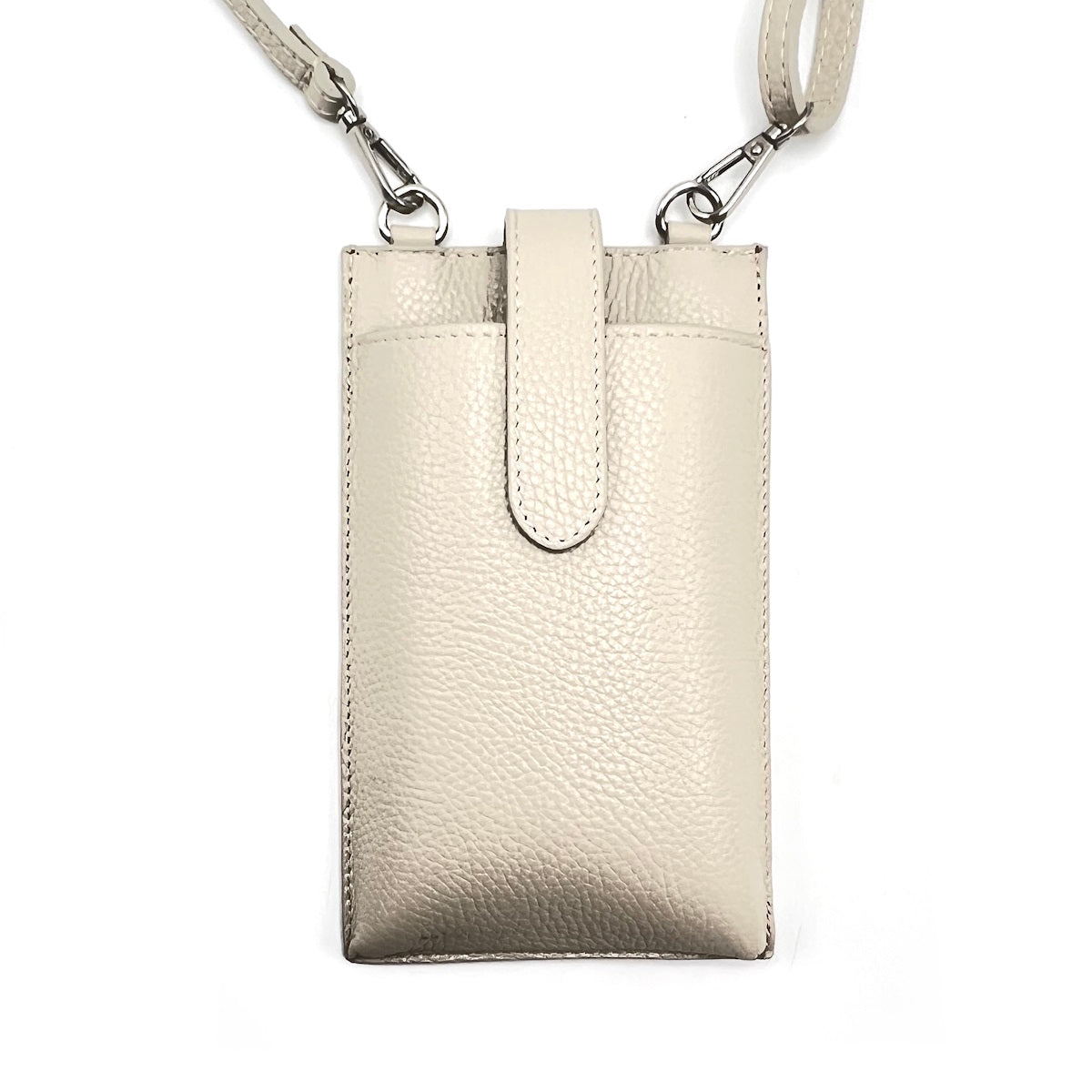 Summer collection, genuine leather phone bag, Made in Italy, art. 112560