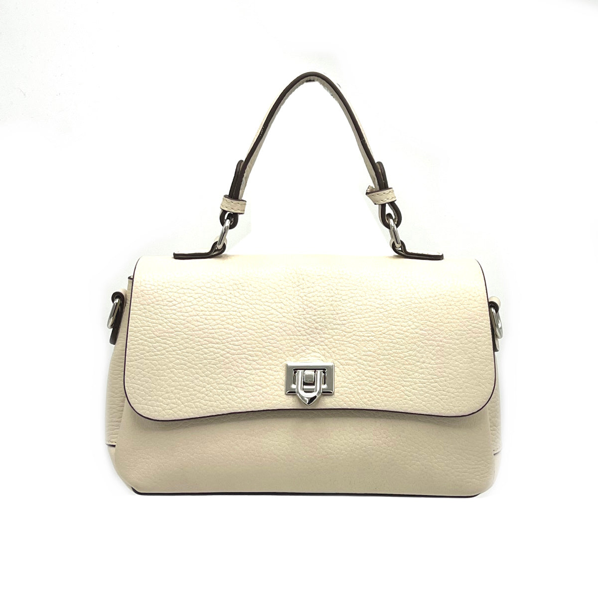 Genuine leather shoulder bag, Suie Valentini,  Made in Italy, art. 2404.500