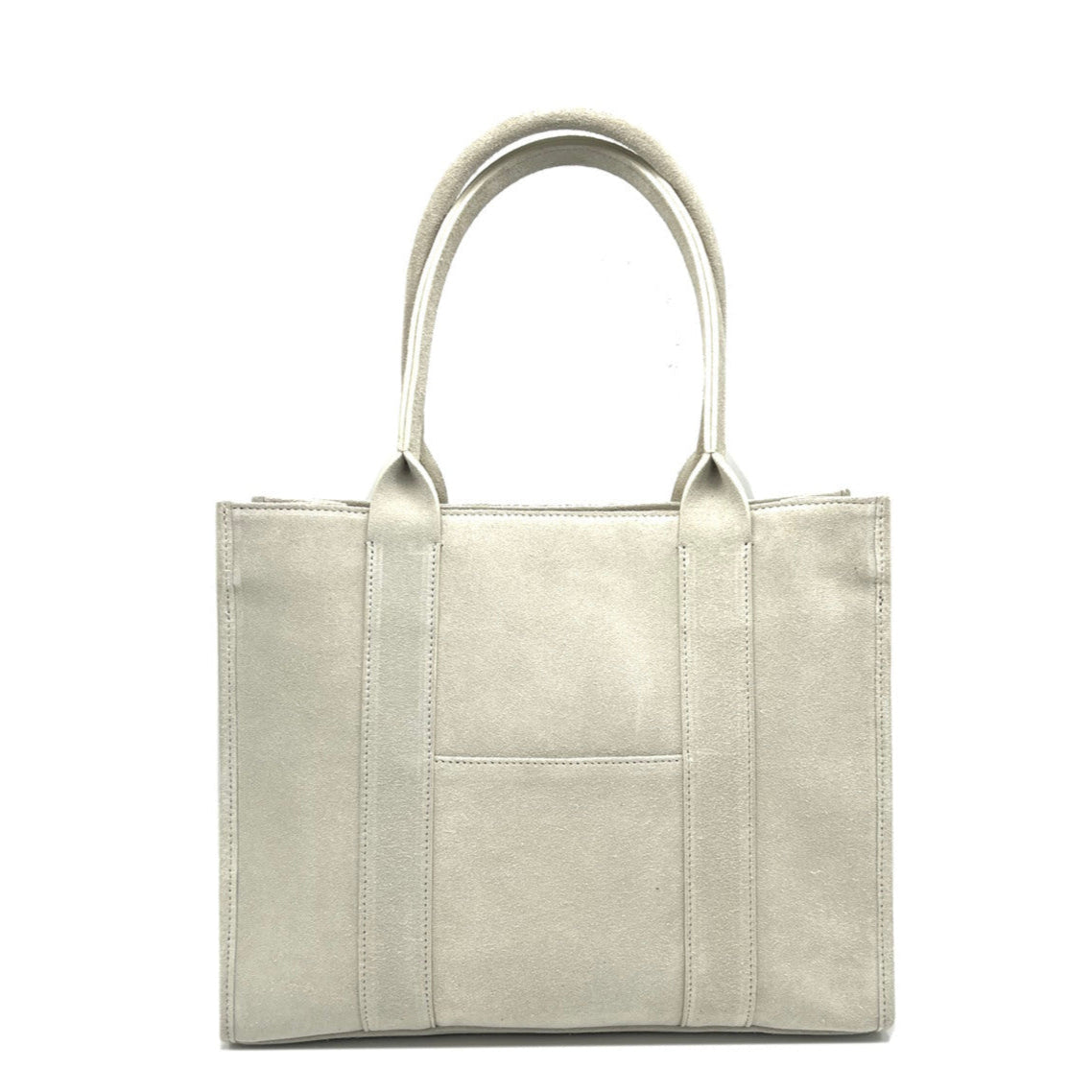Suede leather tote bag, Made in Italy, art. 112578