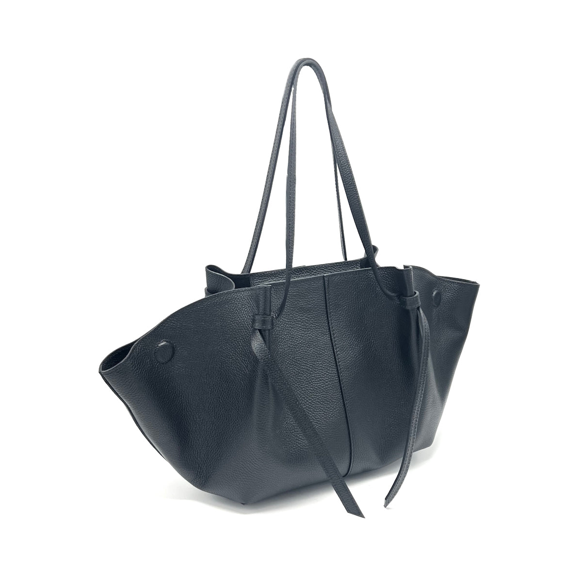 Genuine leather shopping bag, Made in Italy, art. 112615