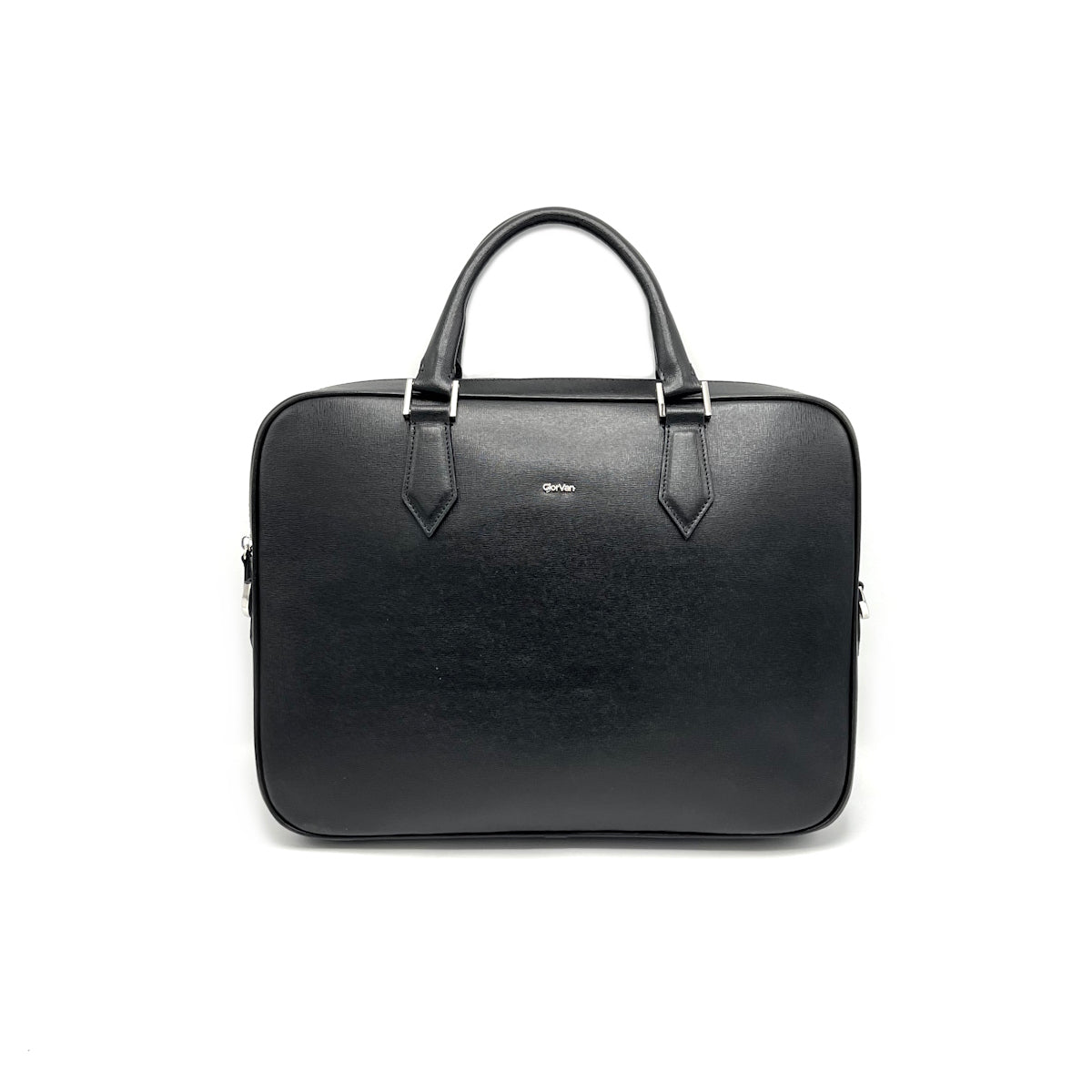 Saffiano leather office bag for men, Made in Italy, art. 112290GV