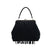 Suede leather handbag with crossbody strap, Made in Italy, art. 112652
