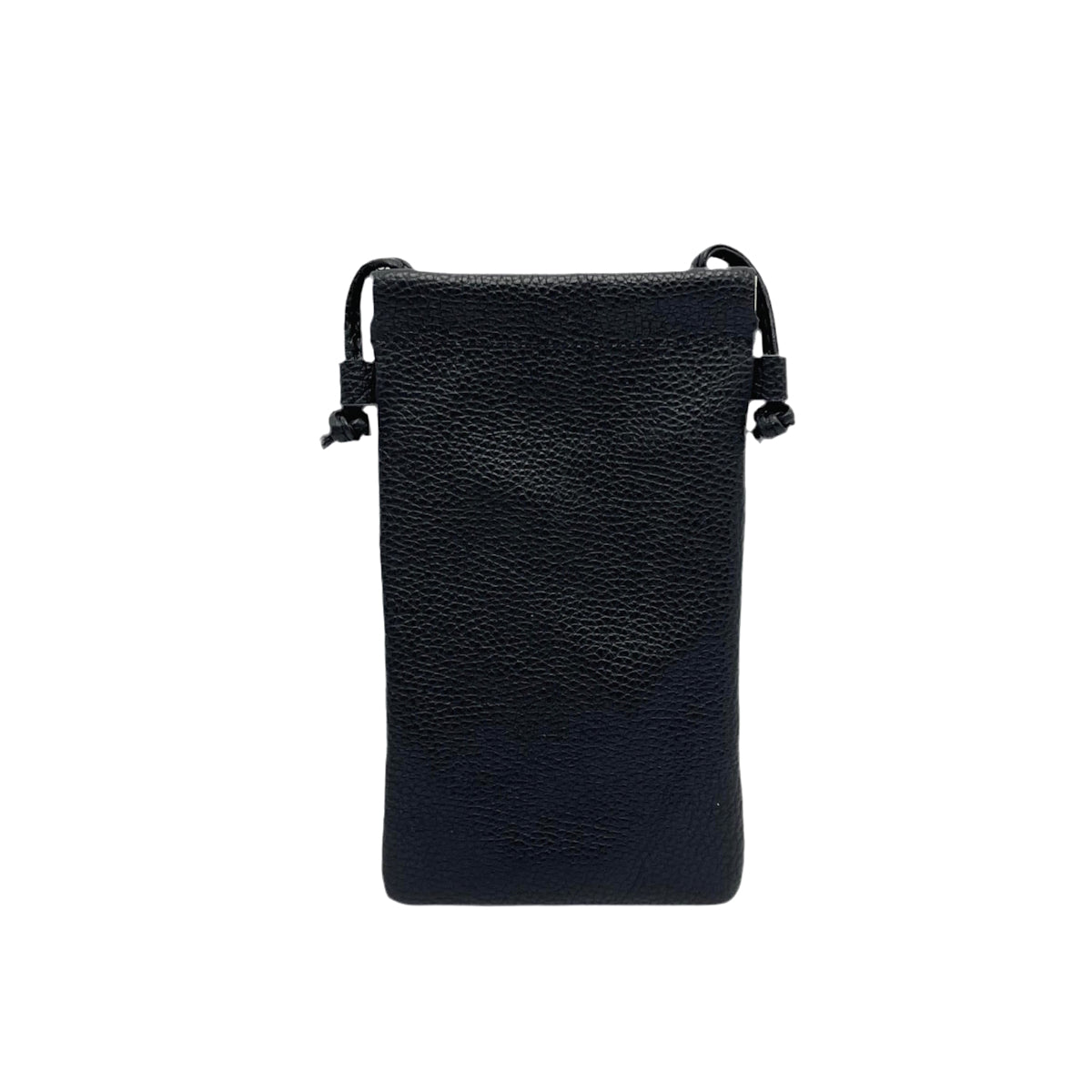 Genuine leather crossbody phone bag, Made in Italy, art. 112628