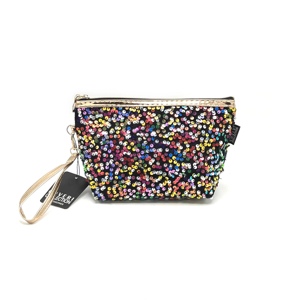 Wristlet cosmetic bag, Coveri collection, art. 244955