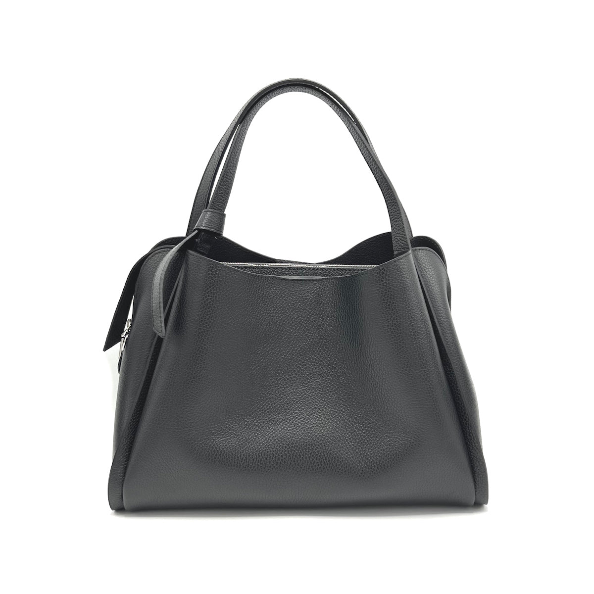Genuine leather hand bag XL, Made in Italy, art. 112643