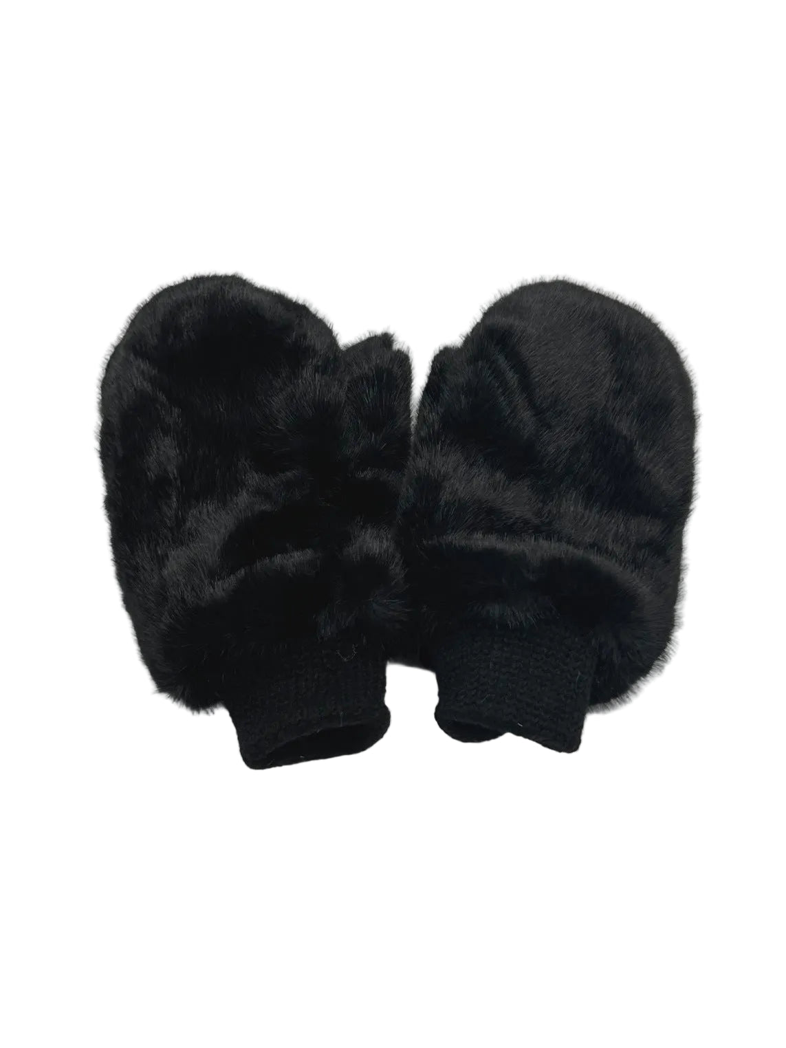 Plush Faux Fur Mittens, Fall/Winter, Art. XY-14.532