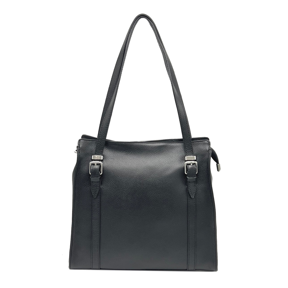 Genuine leather tote bag, Made in Italy,  art. 112579