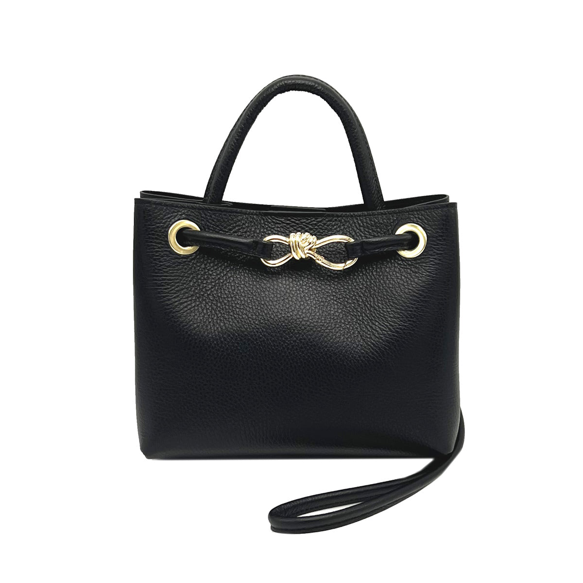 Genuine leather shoulder bag, Made in Italy, art. 112576