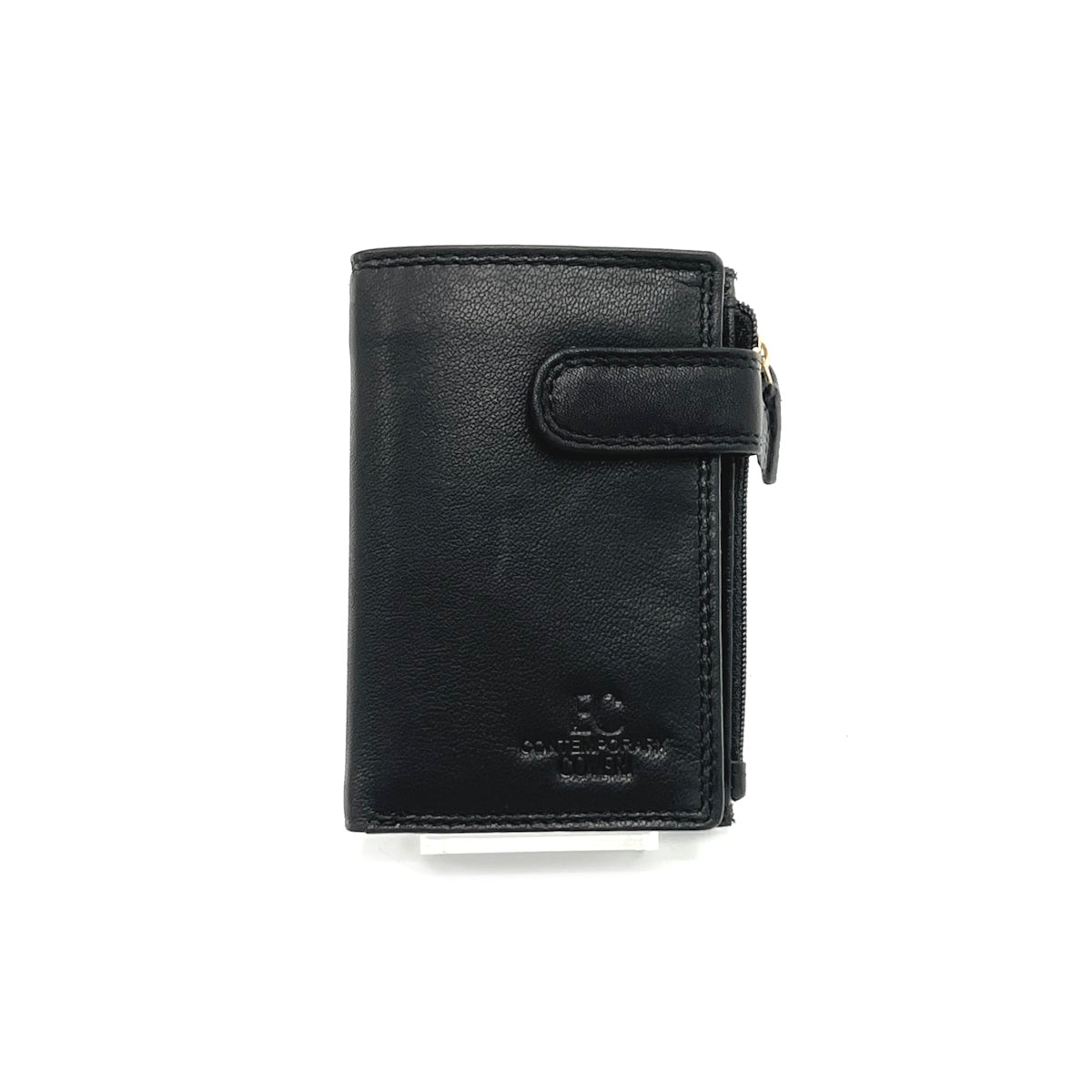 Women&#39;s genuine leather wallet with key holders, EC COVERI, art. EC25760-24New