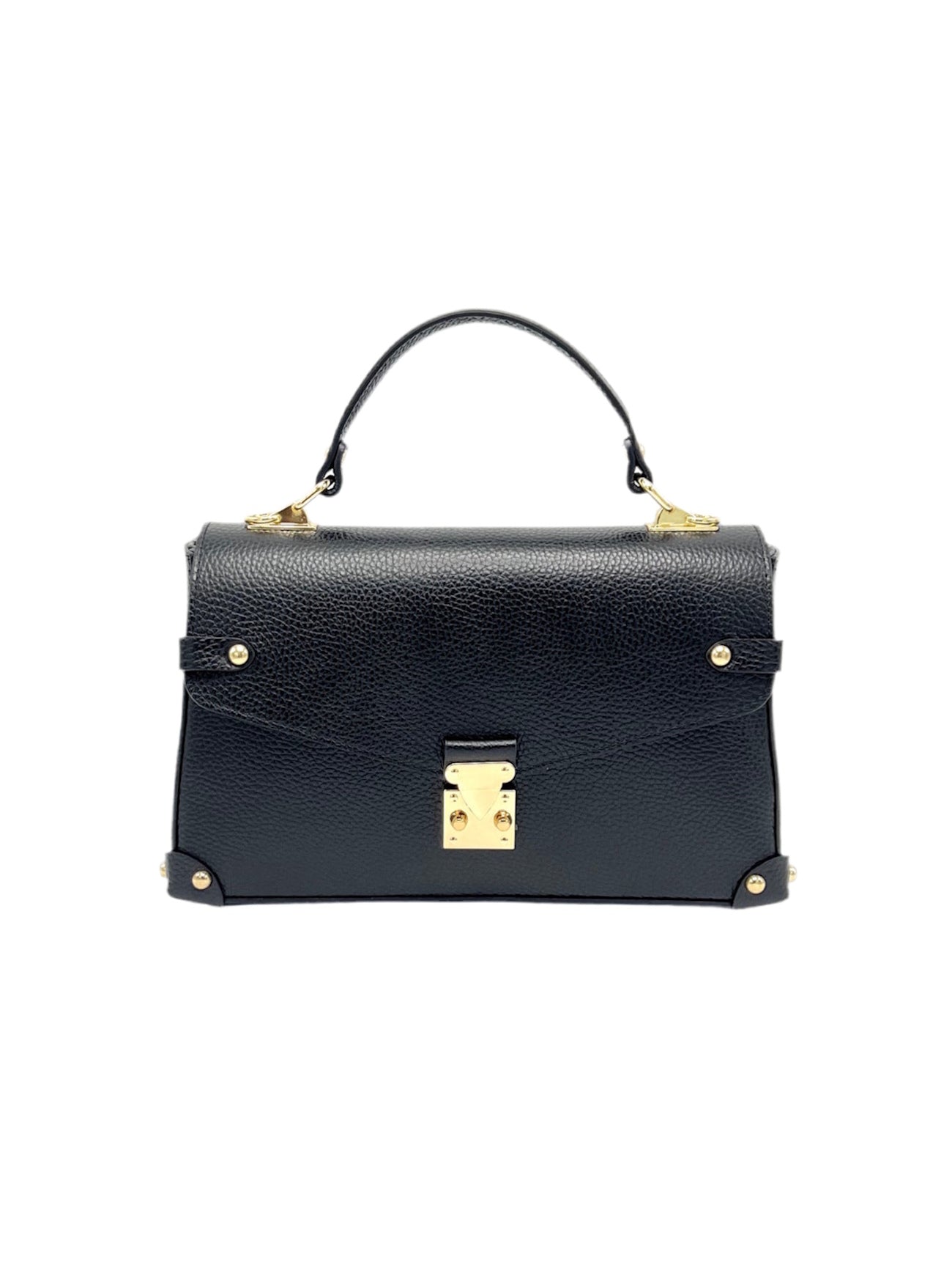 Genuine leather shoulder bag, Made in Italy, art. 112639