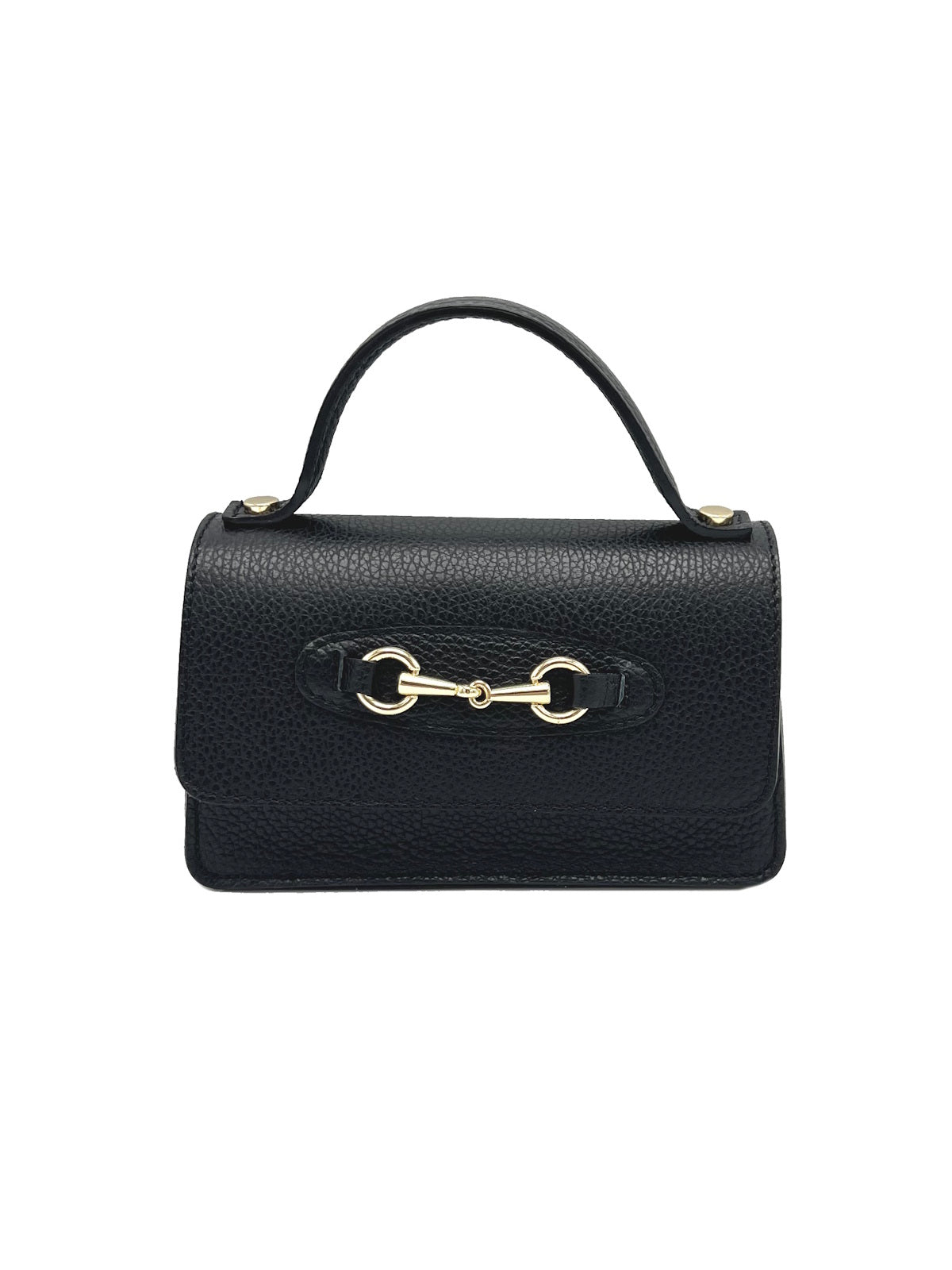 Women's Genuine Leather Handbag with Chain, Made in Italy, art. 112569New