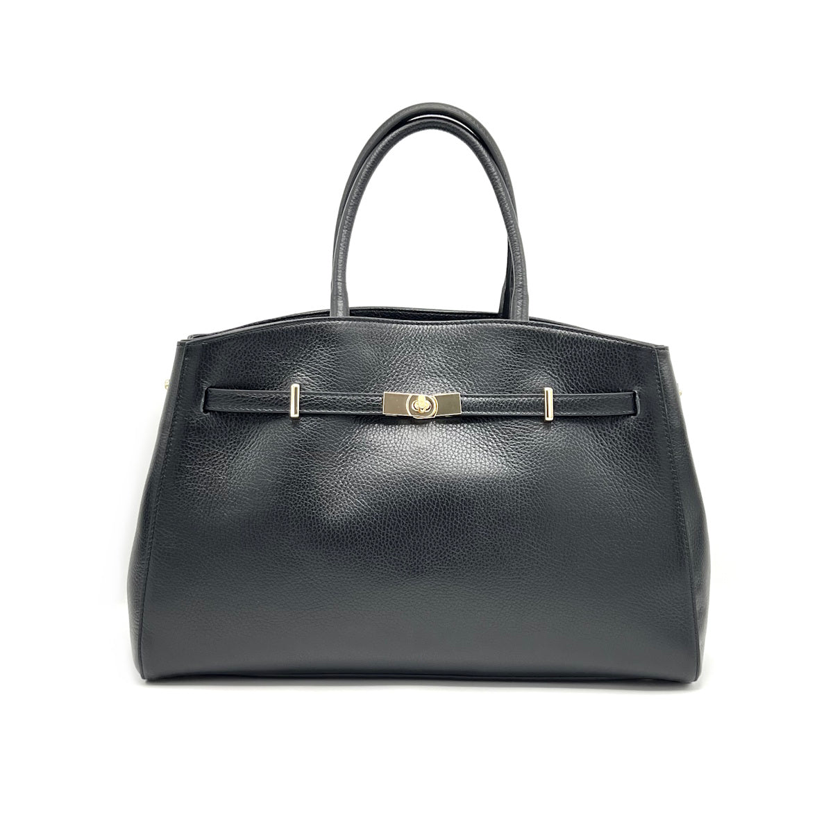 Genuine leather hand bag XL, Made in Italy, art. 112644