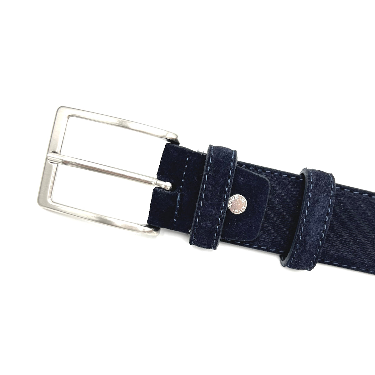 Embossed suede belts for men, Made in Italy, Suie Valentini, art. 314/35