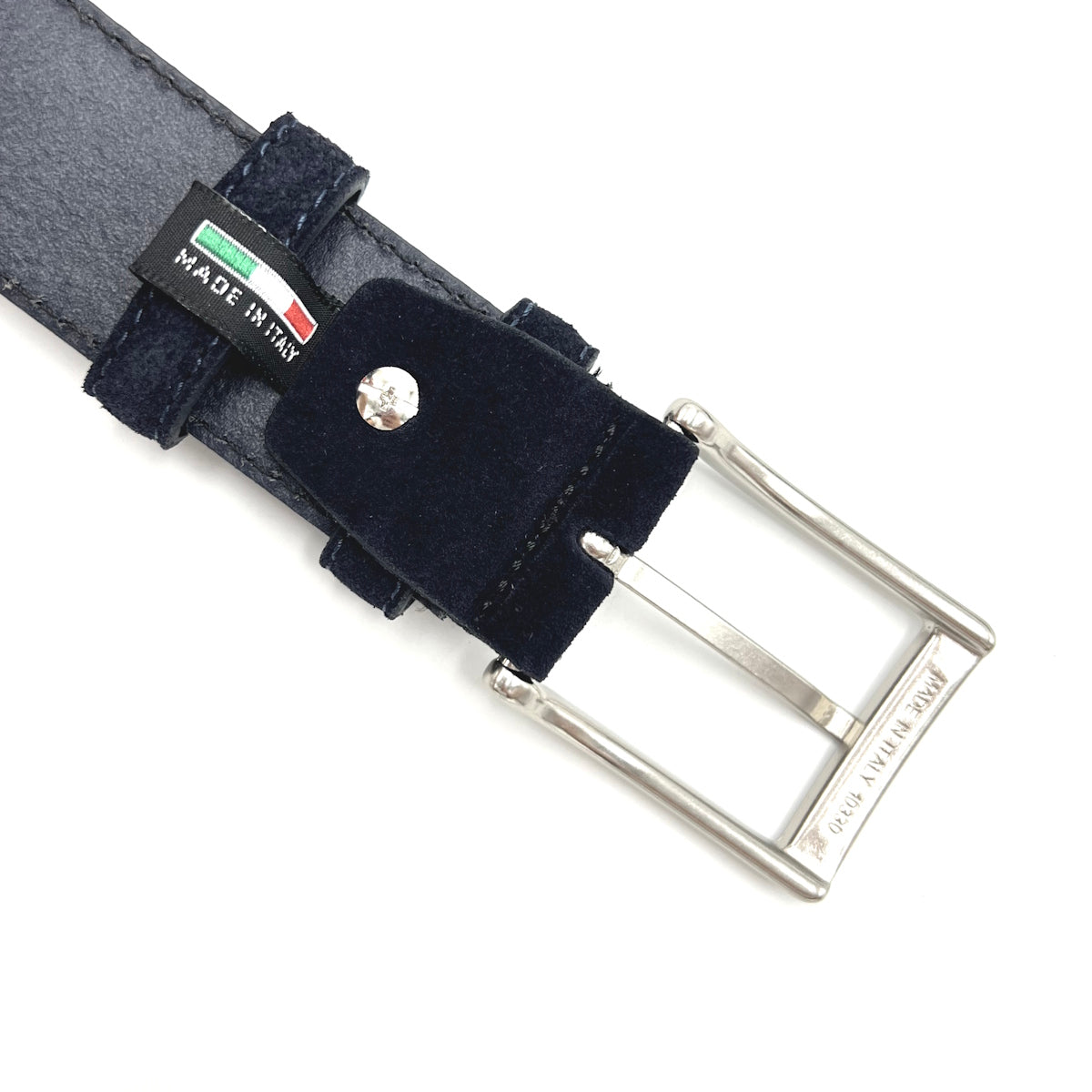 Embossed suede belts for men, Made in Italy, Suie Valentini, art. 314/35