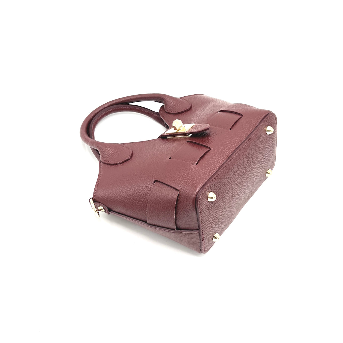 Borsa a tracolla in vera pelle, Misura piccola, Made in Italy, art. 112600