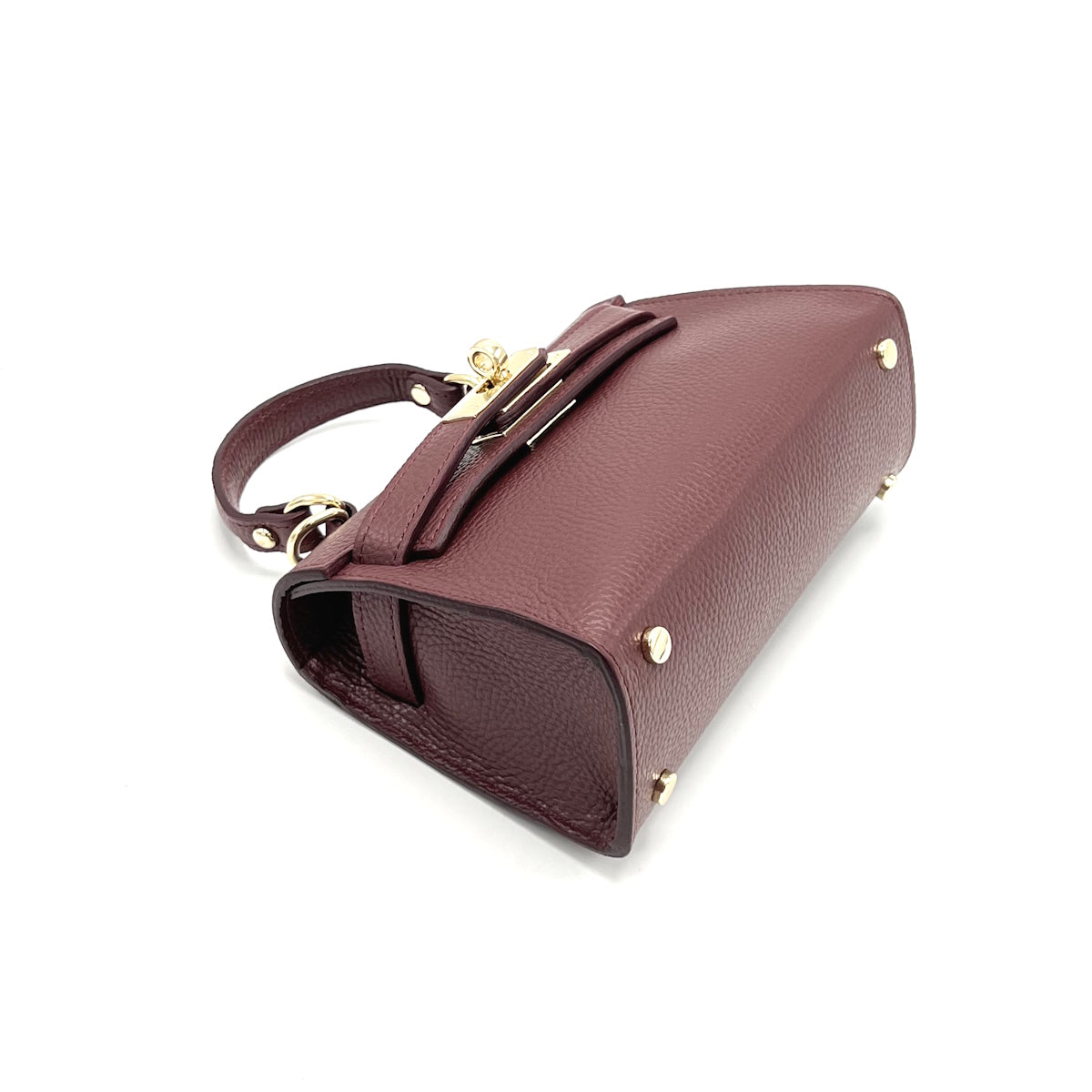 Genuine leather shoulder bag, Made in Italy, art. 112609