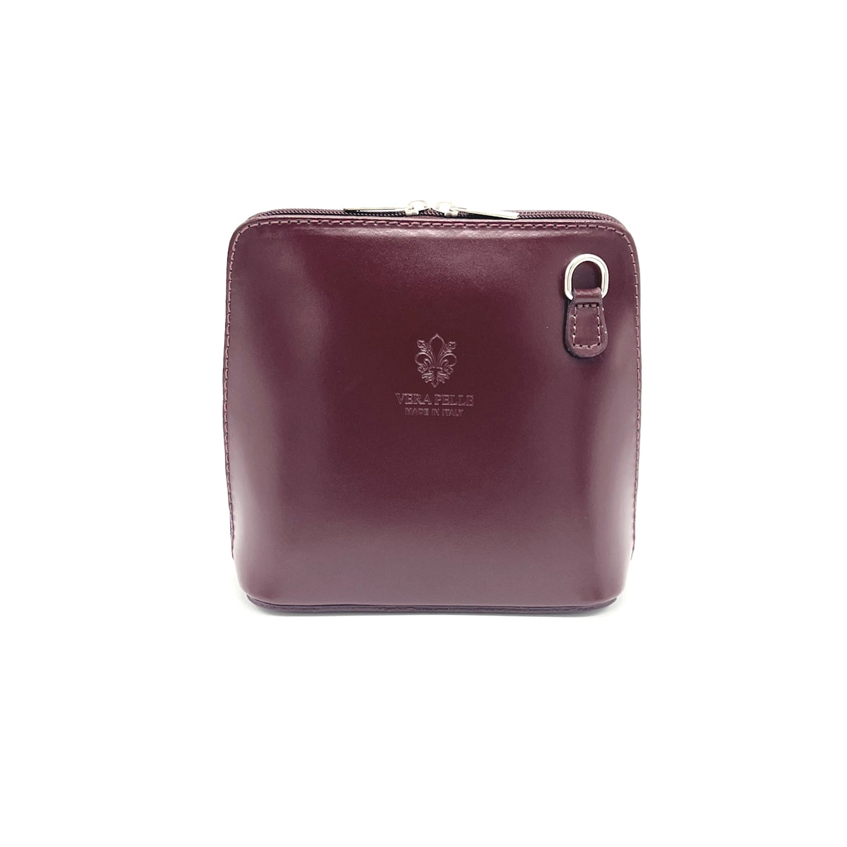 Genuine leather shoulder bag, Made in Italy, art. 112603