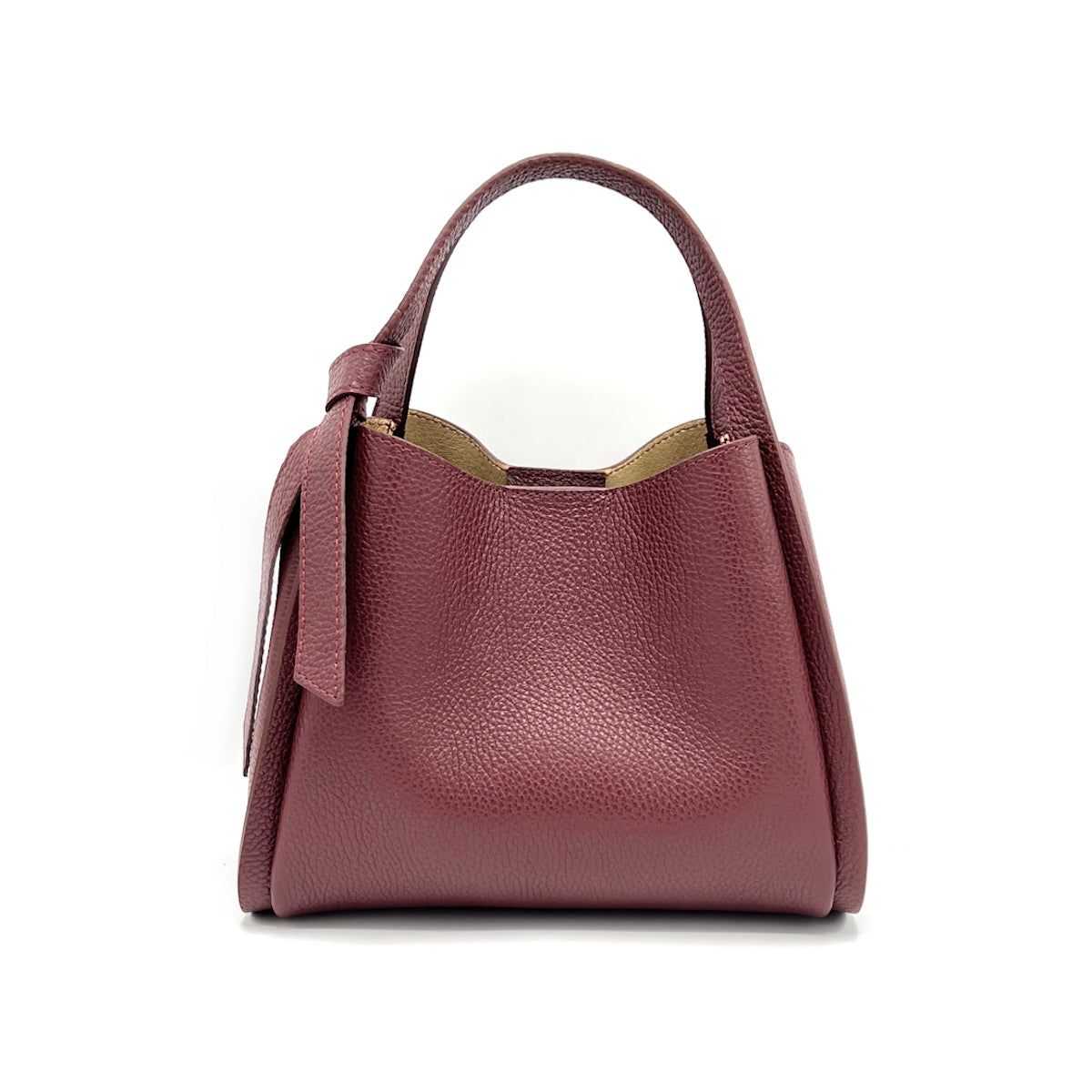 Genuine leather handbag, Made in Italy, art. 112551