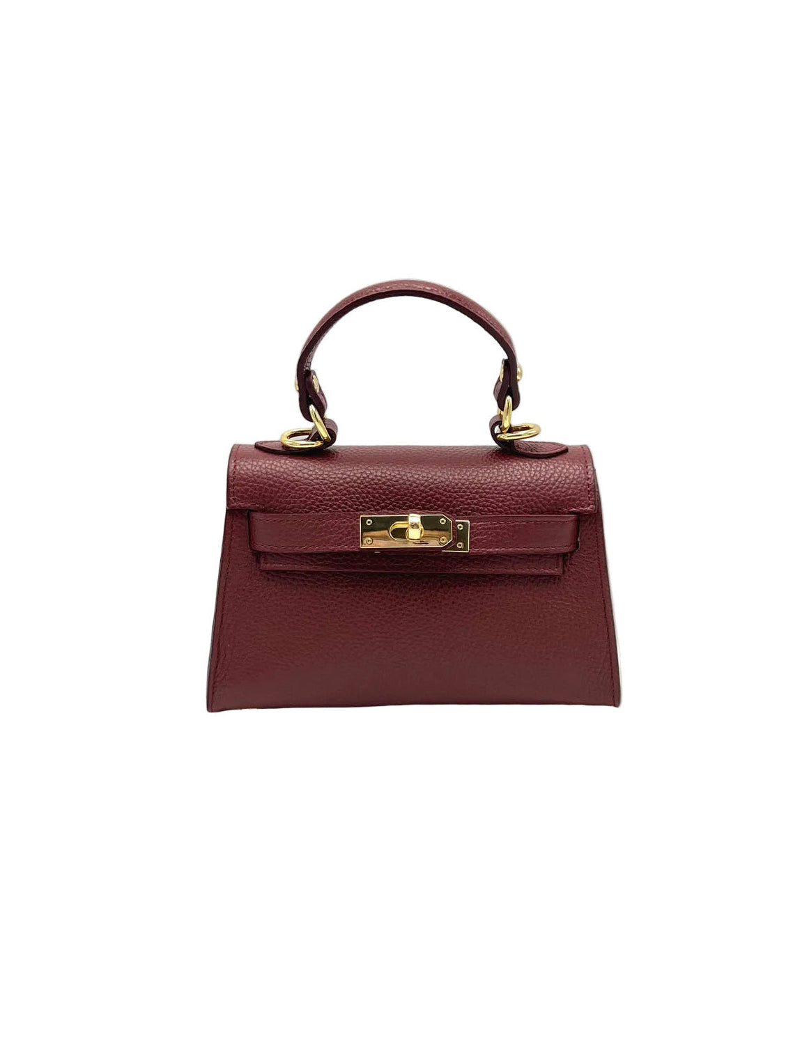 Genuine Leather Shoulder Bag, Made in Italy, art. 112609