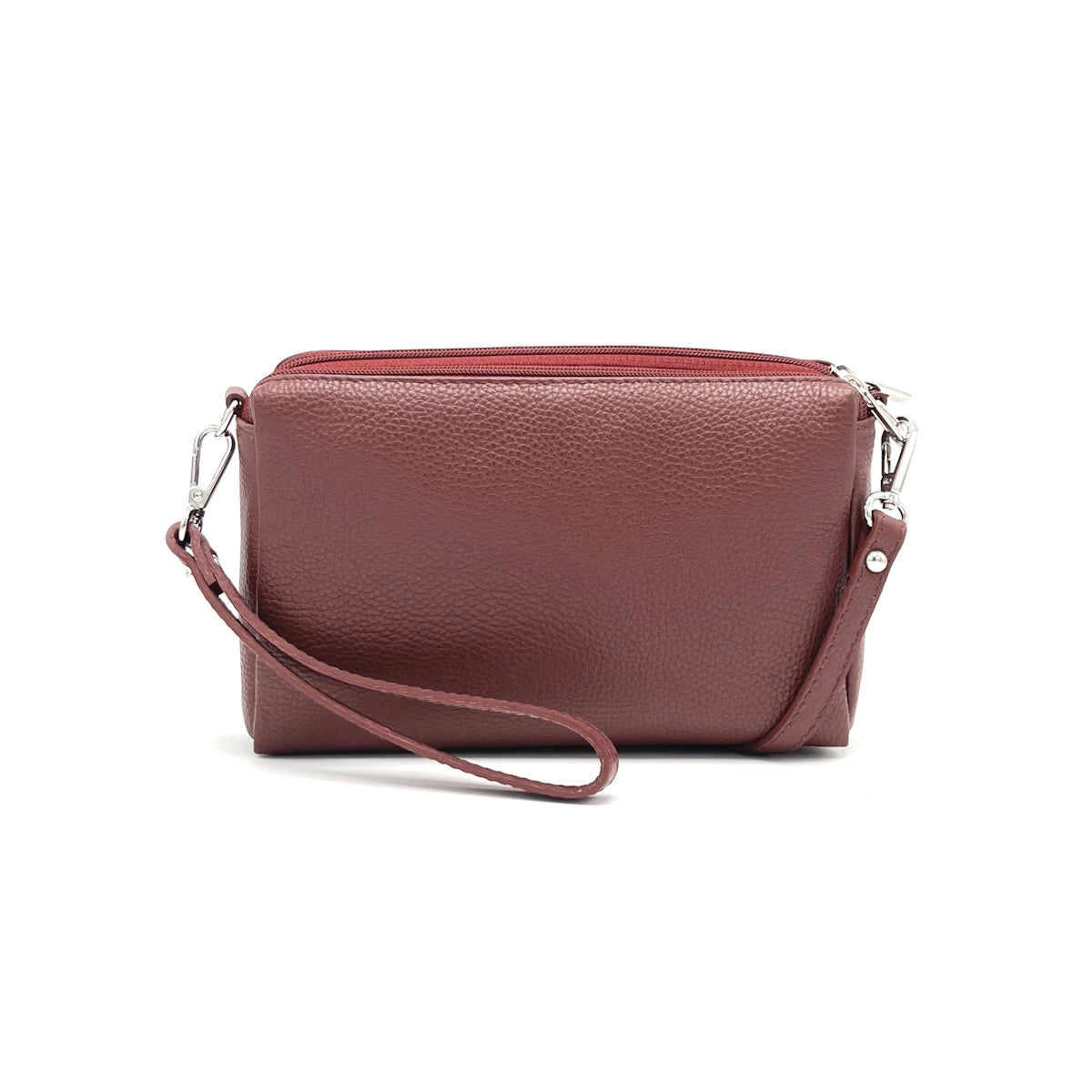 Borsa a tracolla in vera pelle, Made in Italy, art. 112135