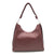 Genuine leather shoulder bag with strap, Made in Italy, art. 112648