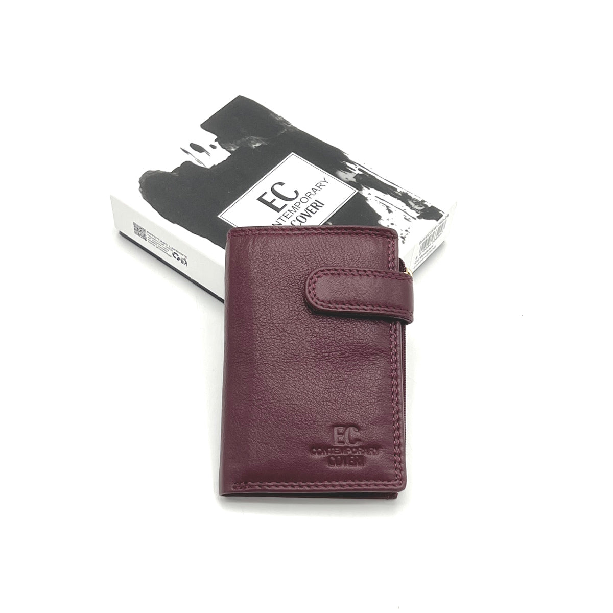 Women&#39;s genuine leather wallet with key holders, EC COVERI, art. EC25760-24New