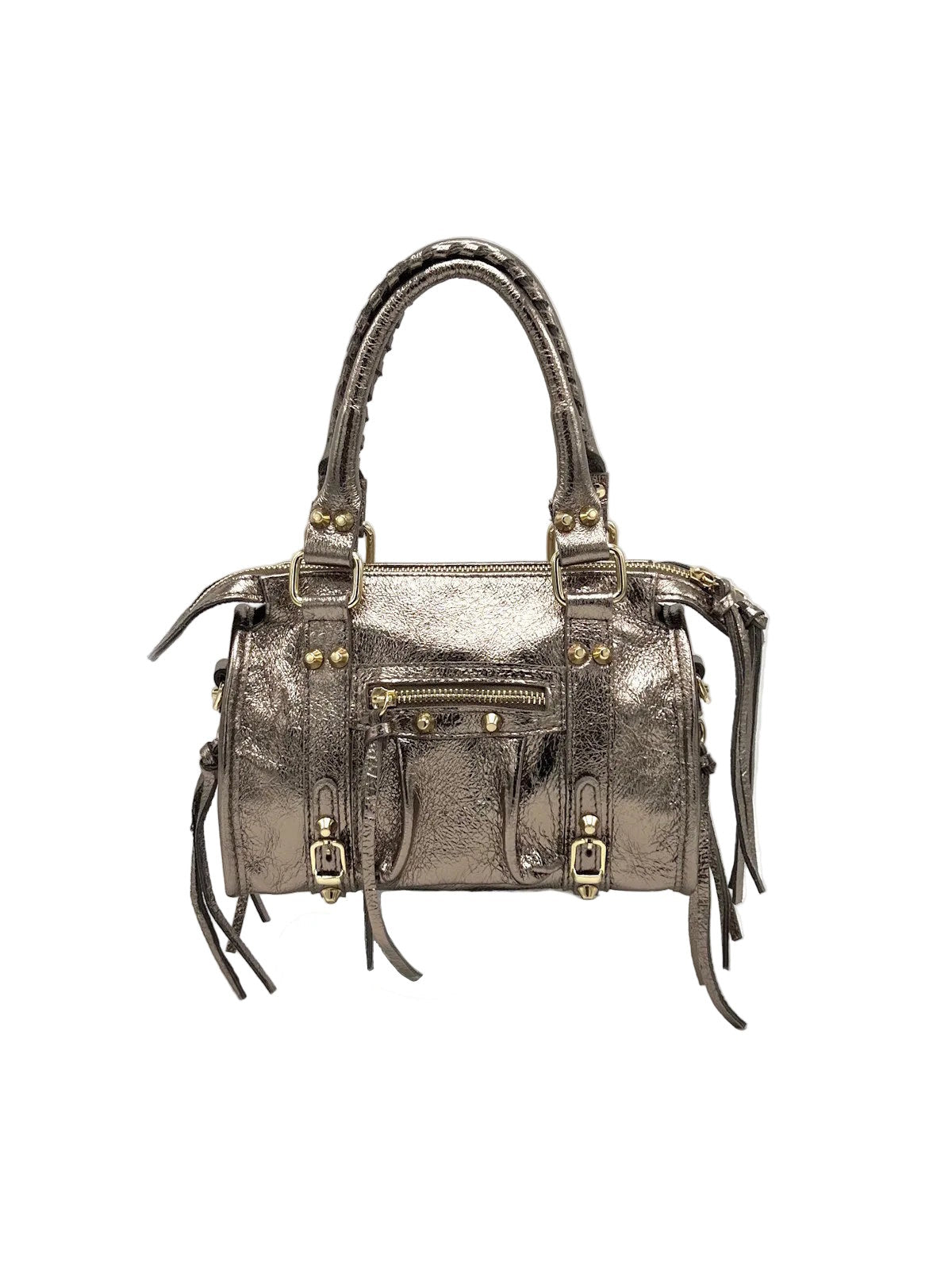 Women’s Genuine Leather Shoulder Bag, Made in Italy, art. 112705