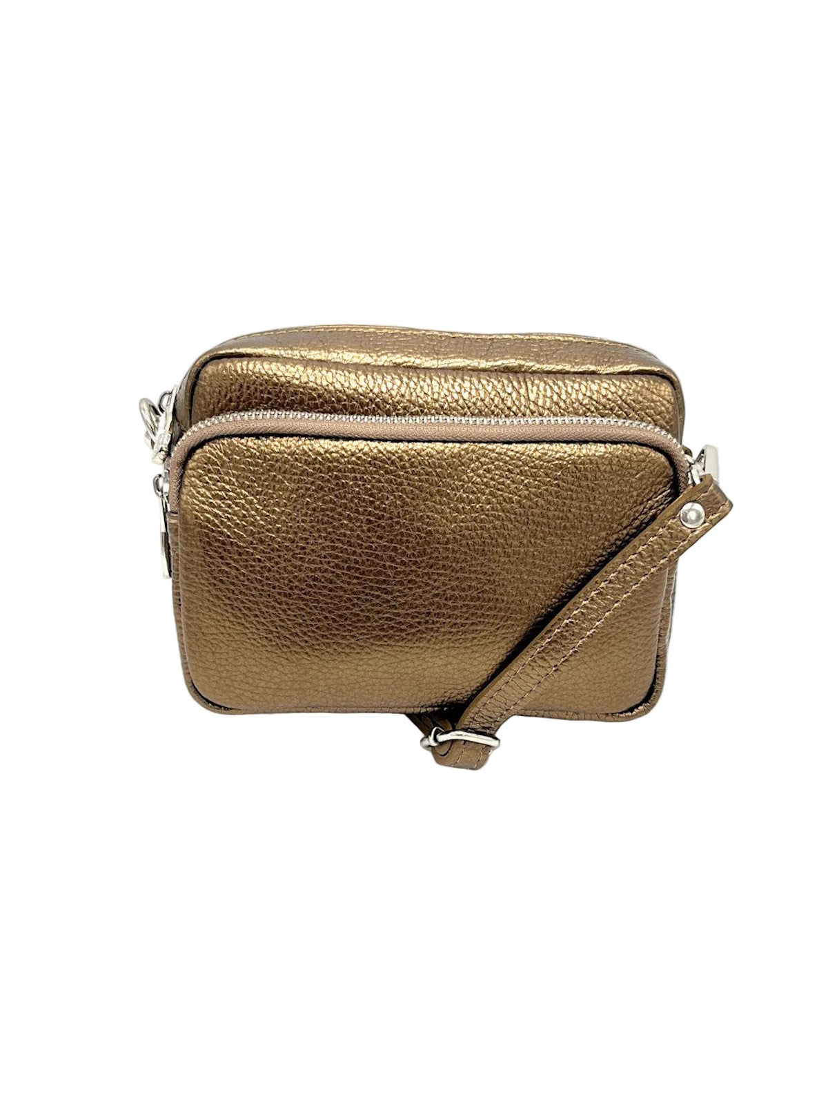 Women's Genuine Leather Shoulder Bag, Small Size, Made in Italy, art. 112424