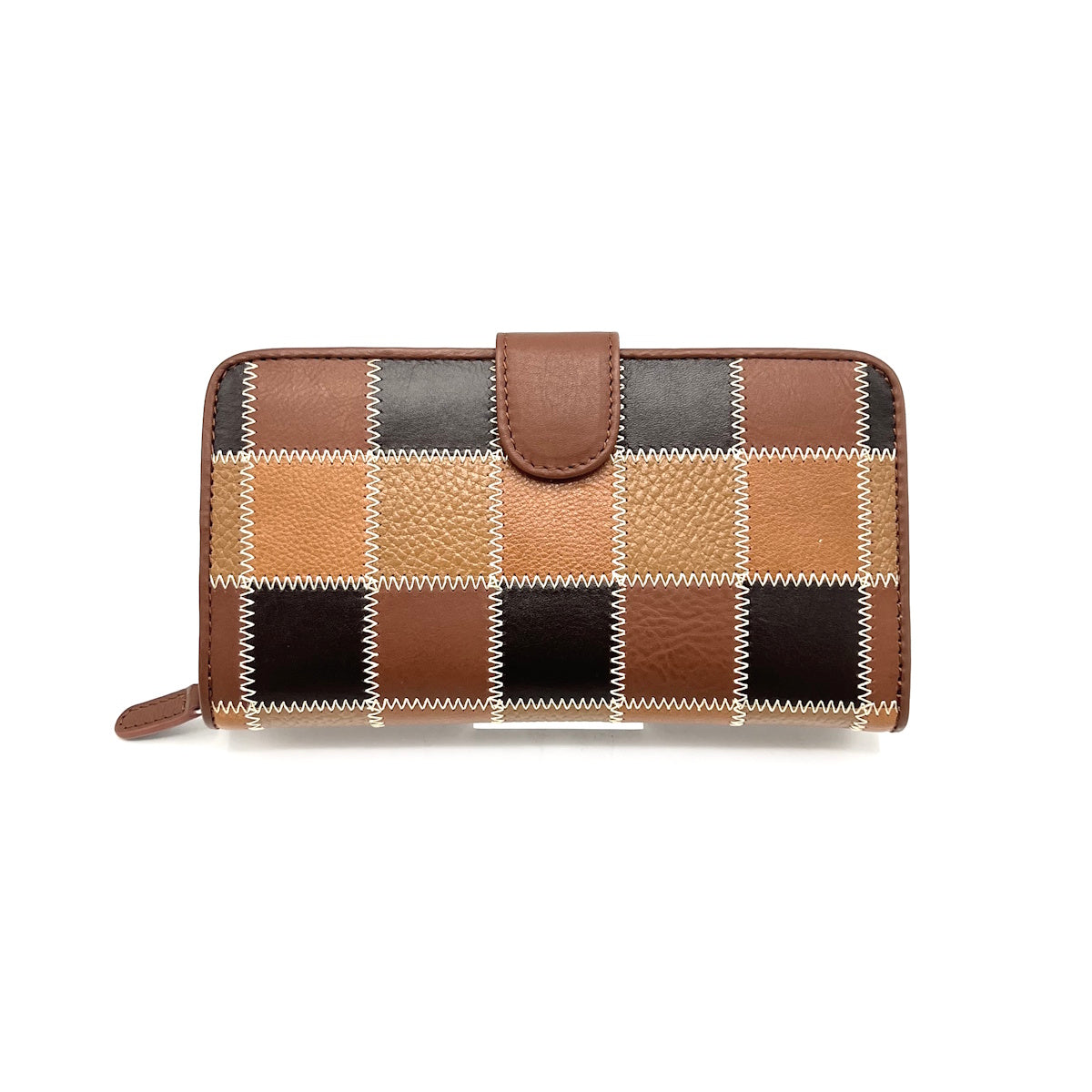 Women's Genuine Leather Patchwork Wallet, art. 850.500