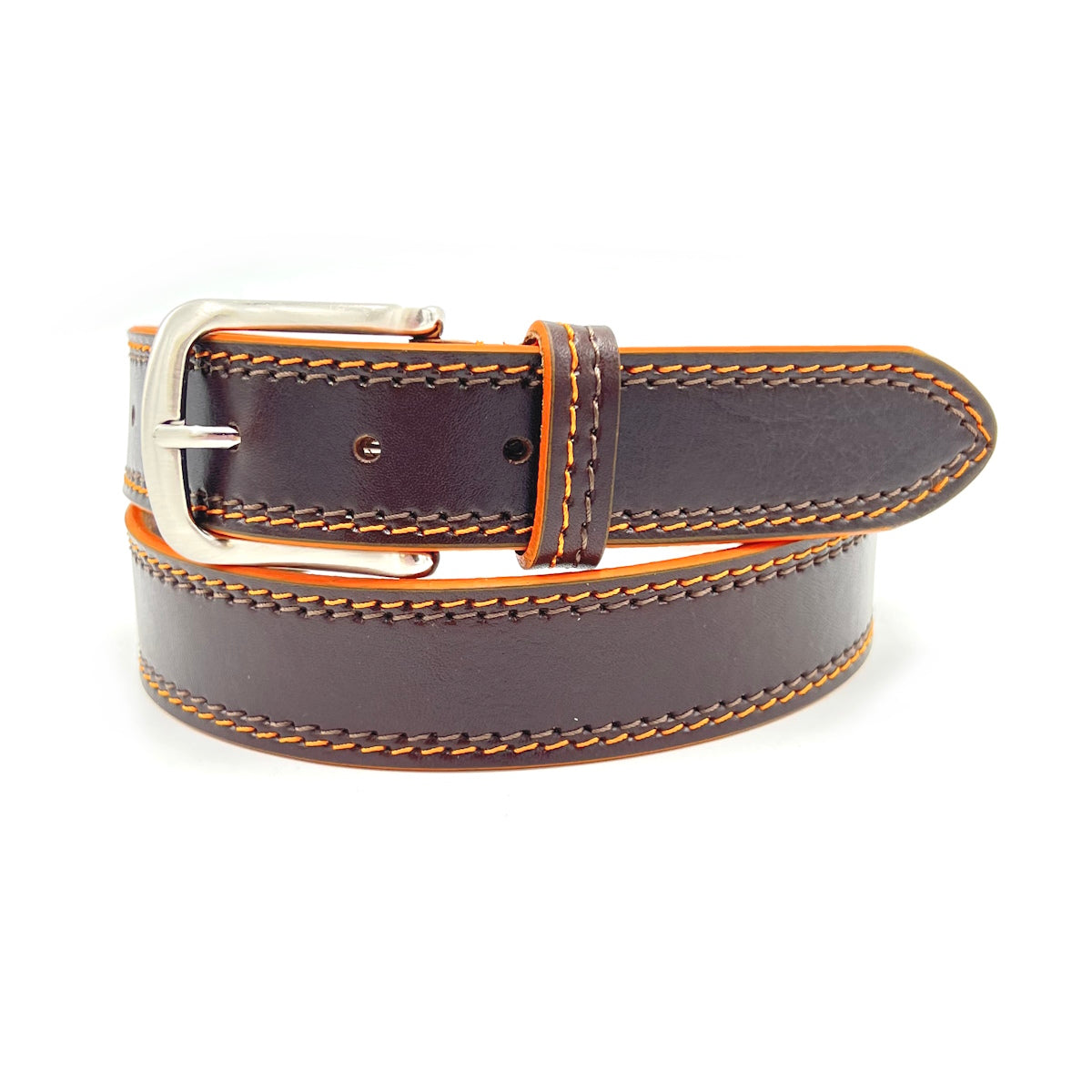 Cinture in vera pelle da uomo, Made in Italy, Suie Valentini, art. 254/35.391