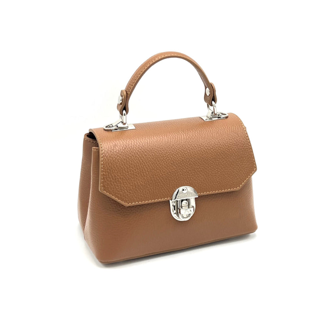 Genuine leather shoulder bag, Made in Italy, art. 112432GV