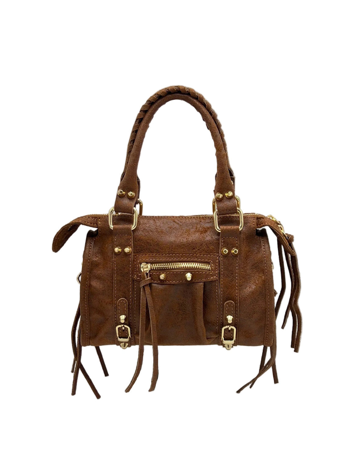 Women’s Genuine Leather Shoulder Bag, Made in Italy, art. 112705