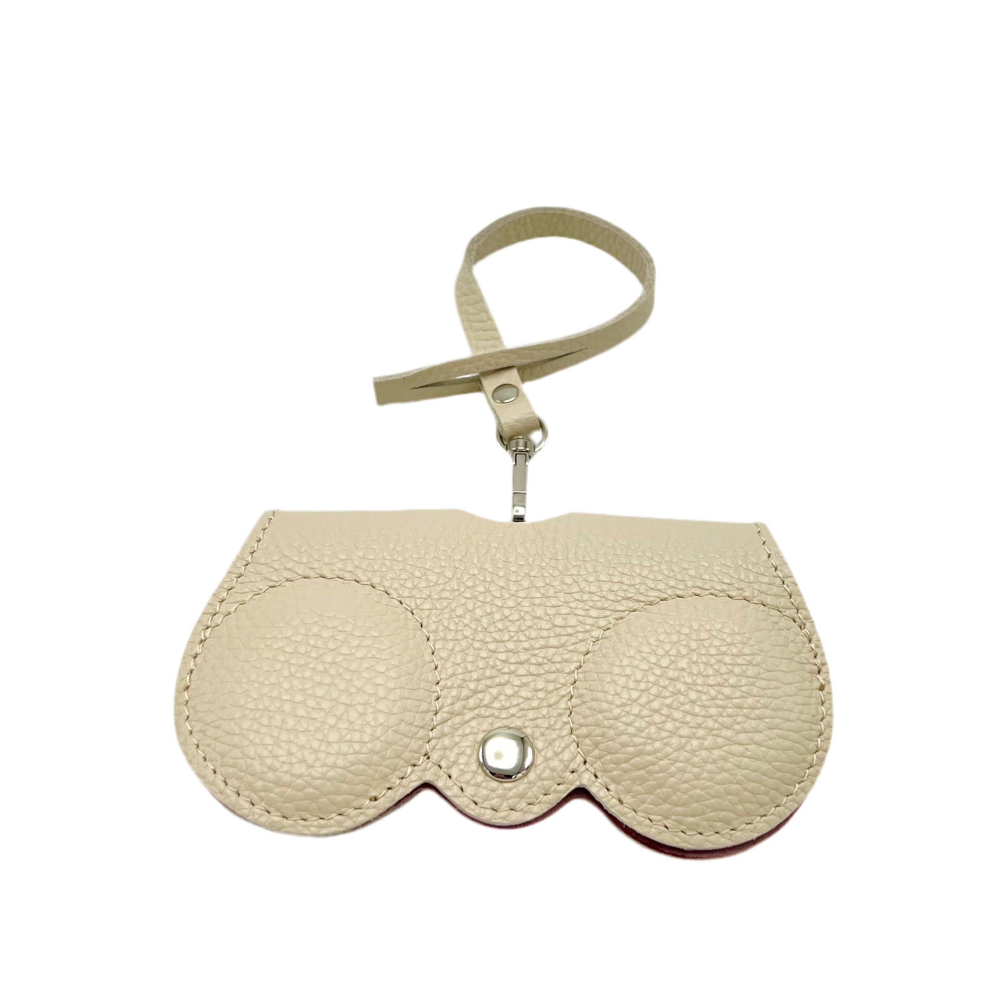 Genuine leather glasses case, art. CU02