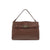 Genuine leather handbag with crossbody strap, Made in Italy, art. 112661
