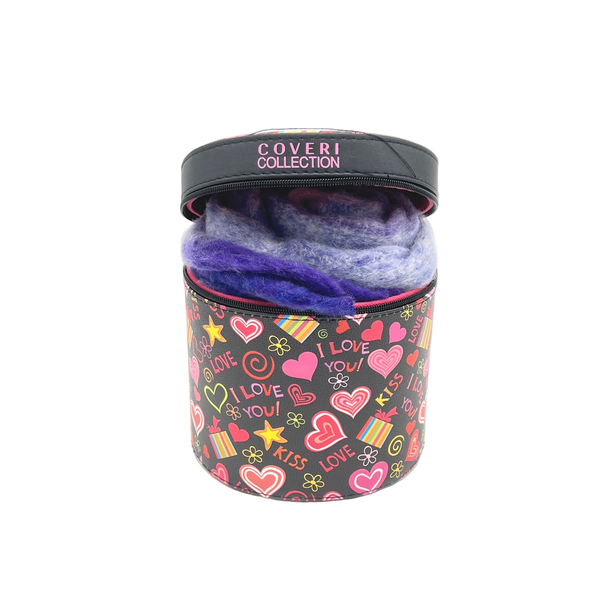 Winter Scarf Cashmere Touch in Gift Box, Brand Coveri Collection,  art. 252804