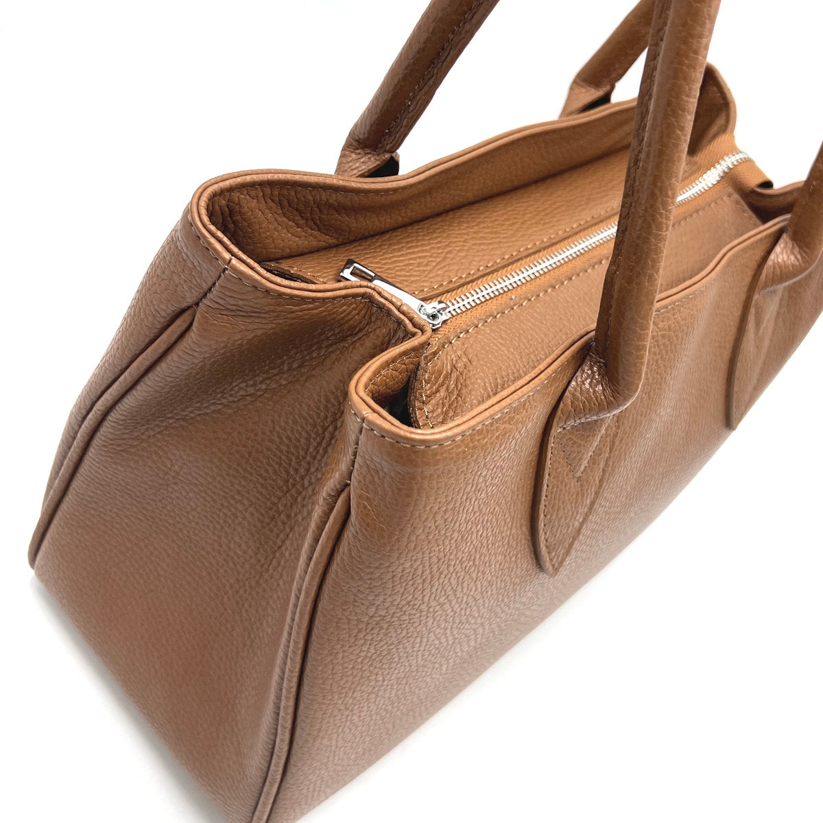 Genuine leather shoulder bag, Made in Italy, art. 112602