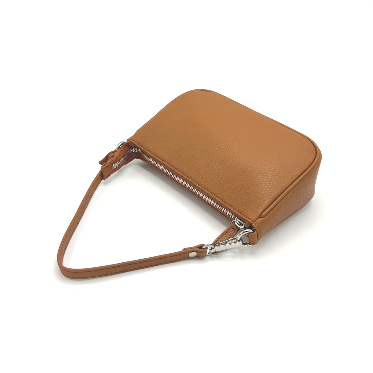 Genuine leather shoulder bag, Suie Valentini,  Made in Italy, art. 2405.500