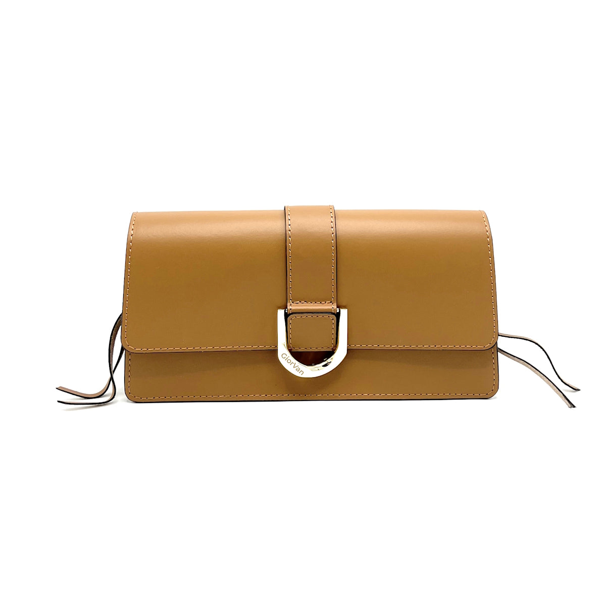 Genuine leather clutch bag, Made in Italy, art. 112422GV