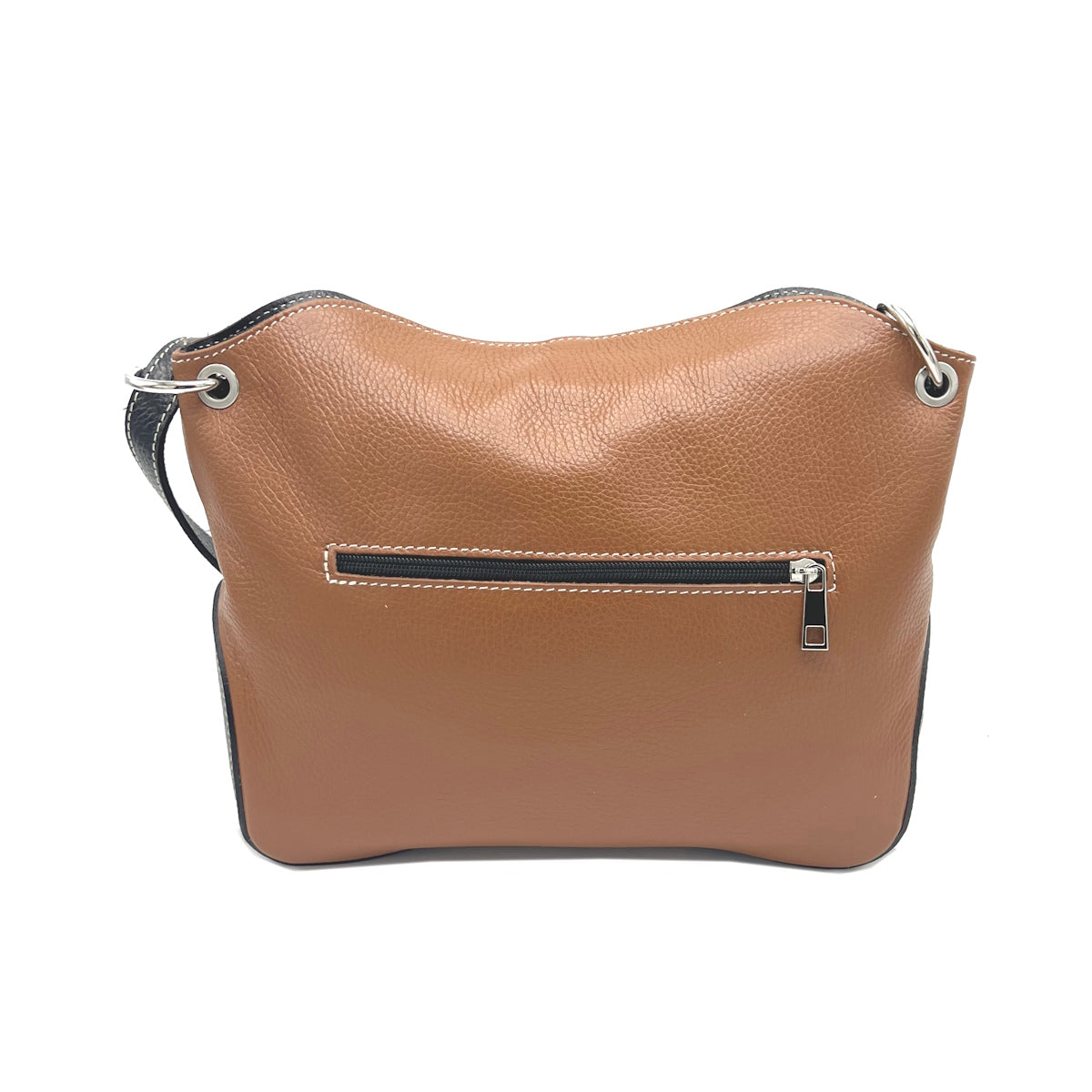 Genuine leather shoulder bag, Made in Italy, art. 112568