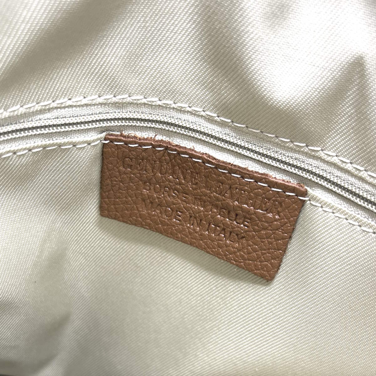 Genuine leather tote bag, Made in Italy,  art. 112579