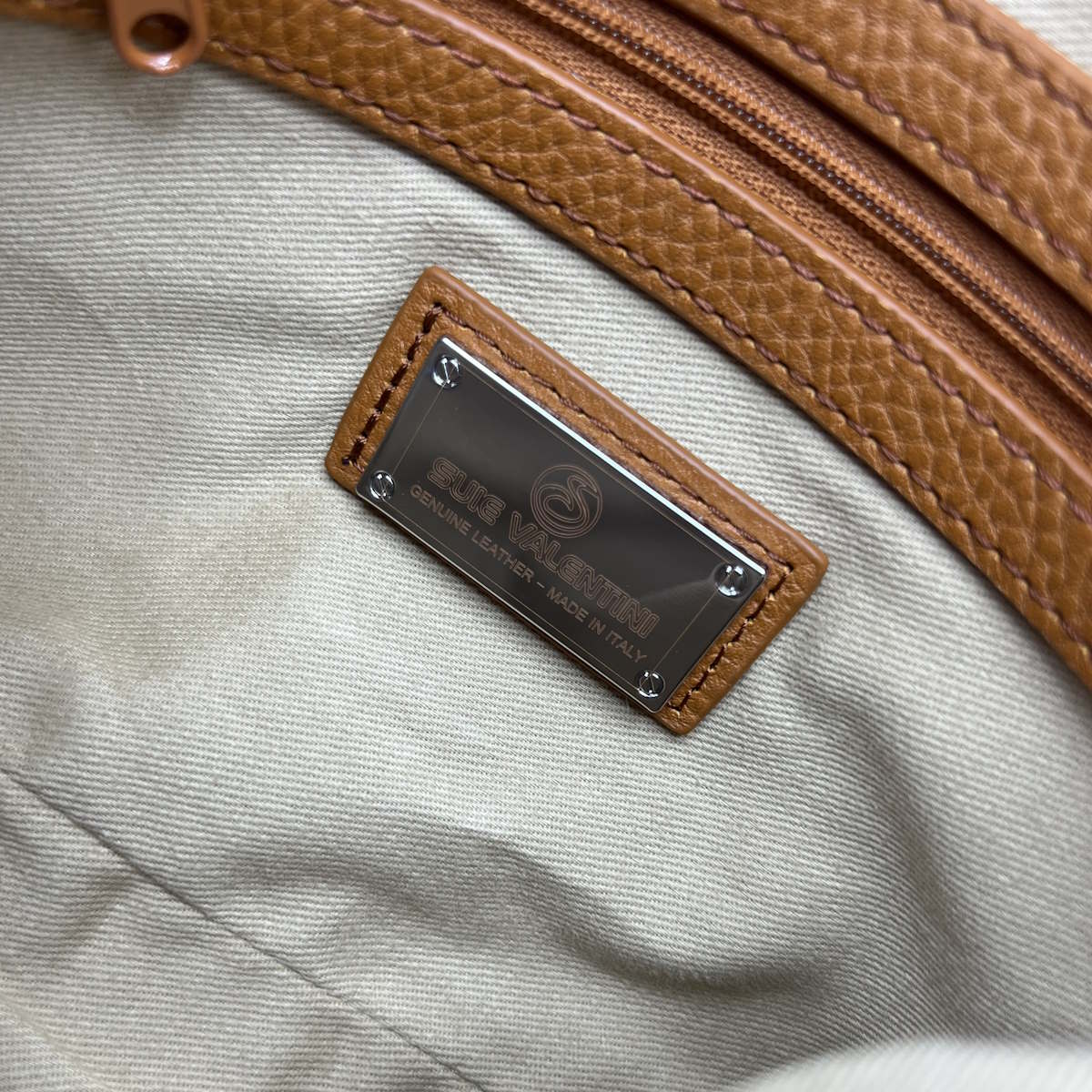 Genuine leather shoulder bag, Suie Valentini,  Made in Italy, art. 2405.500