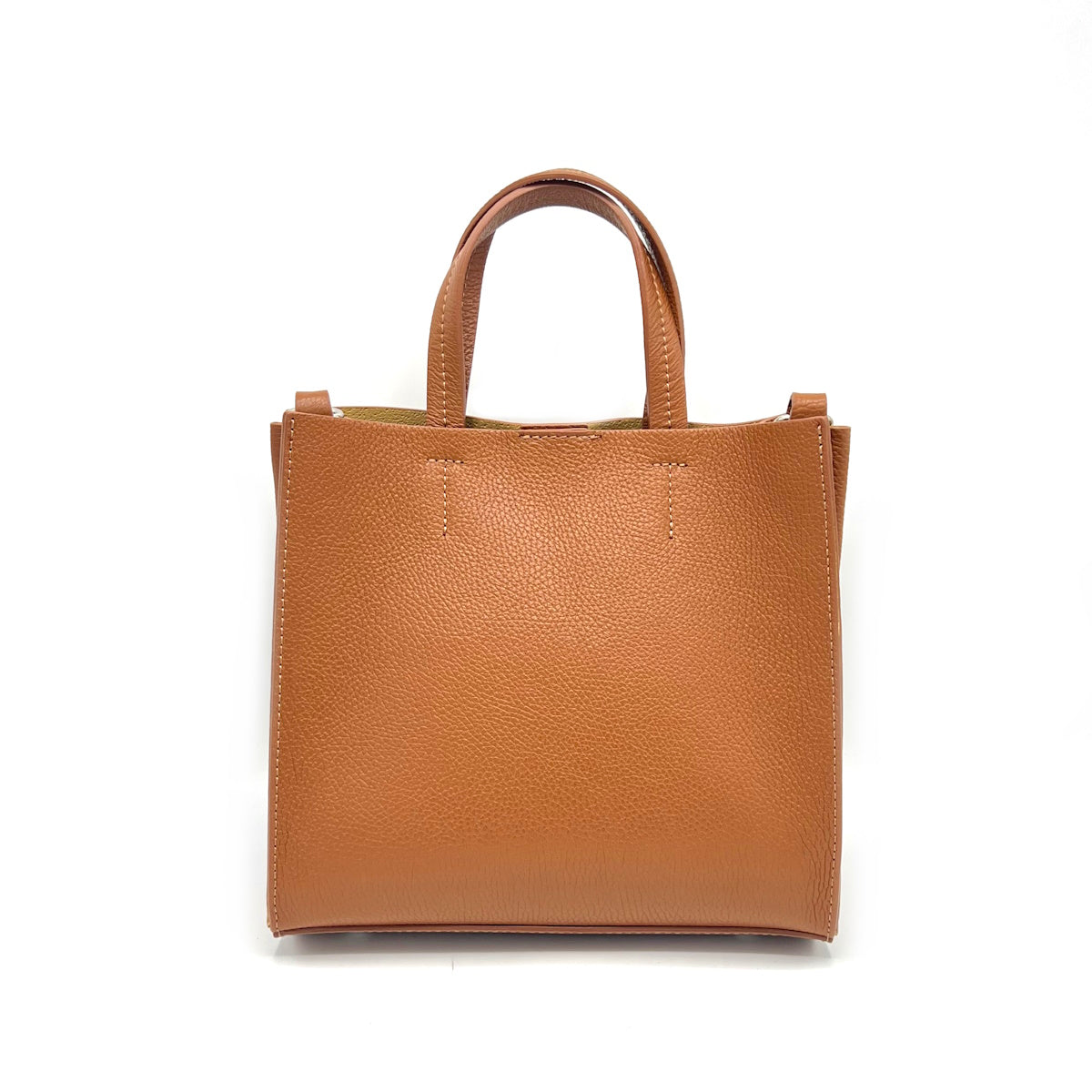 Genuine leather shoulder bag, Made in Italy, Medium size, art. 112566